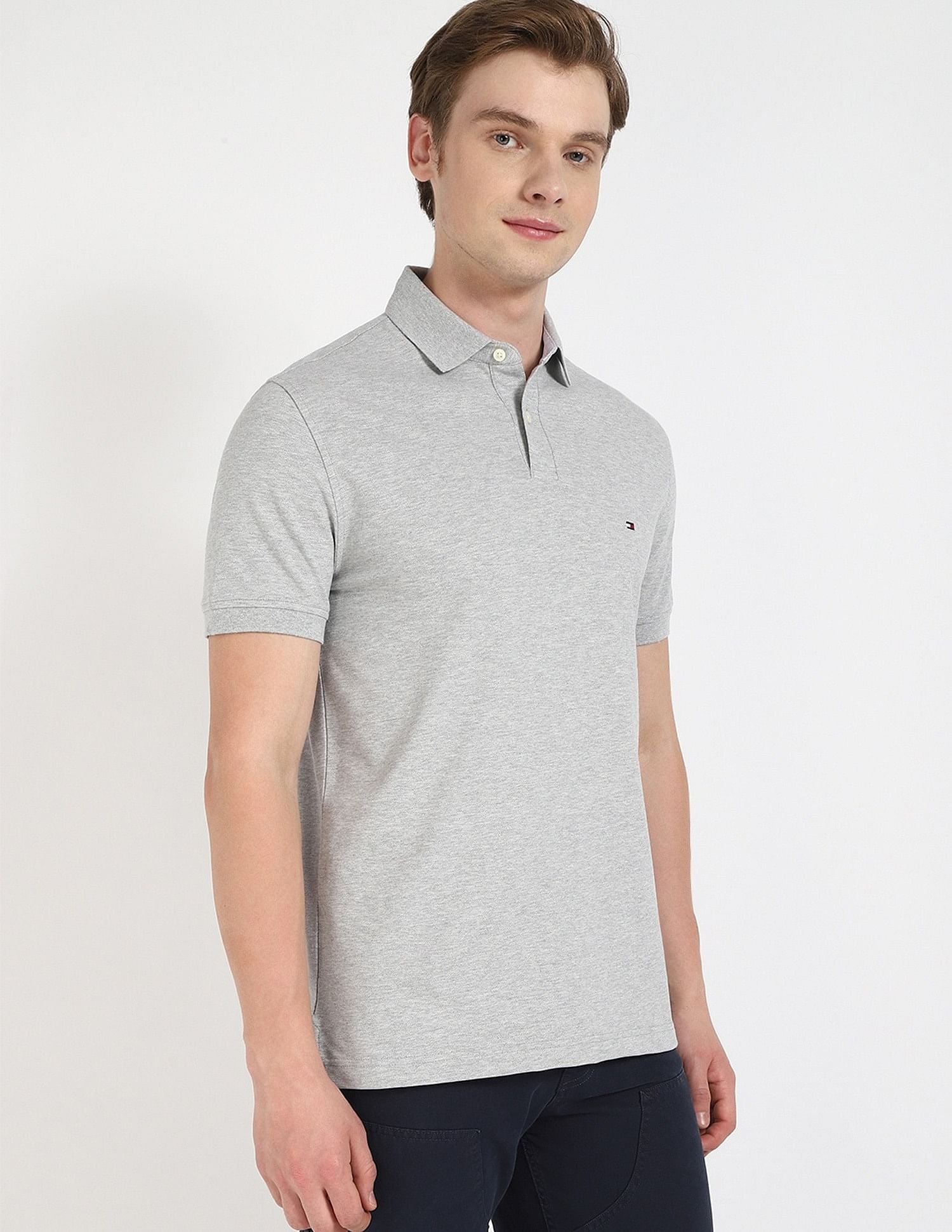 Tommy Hilfiger Solid Regular Fit Polo