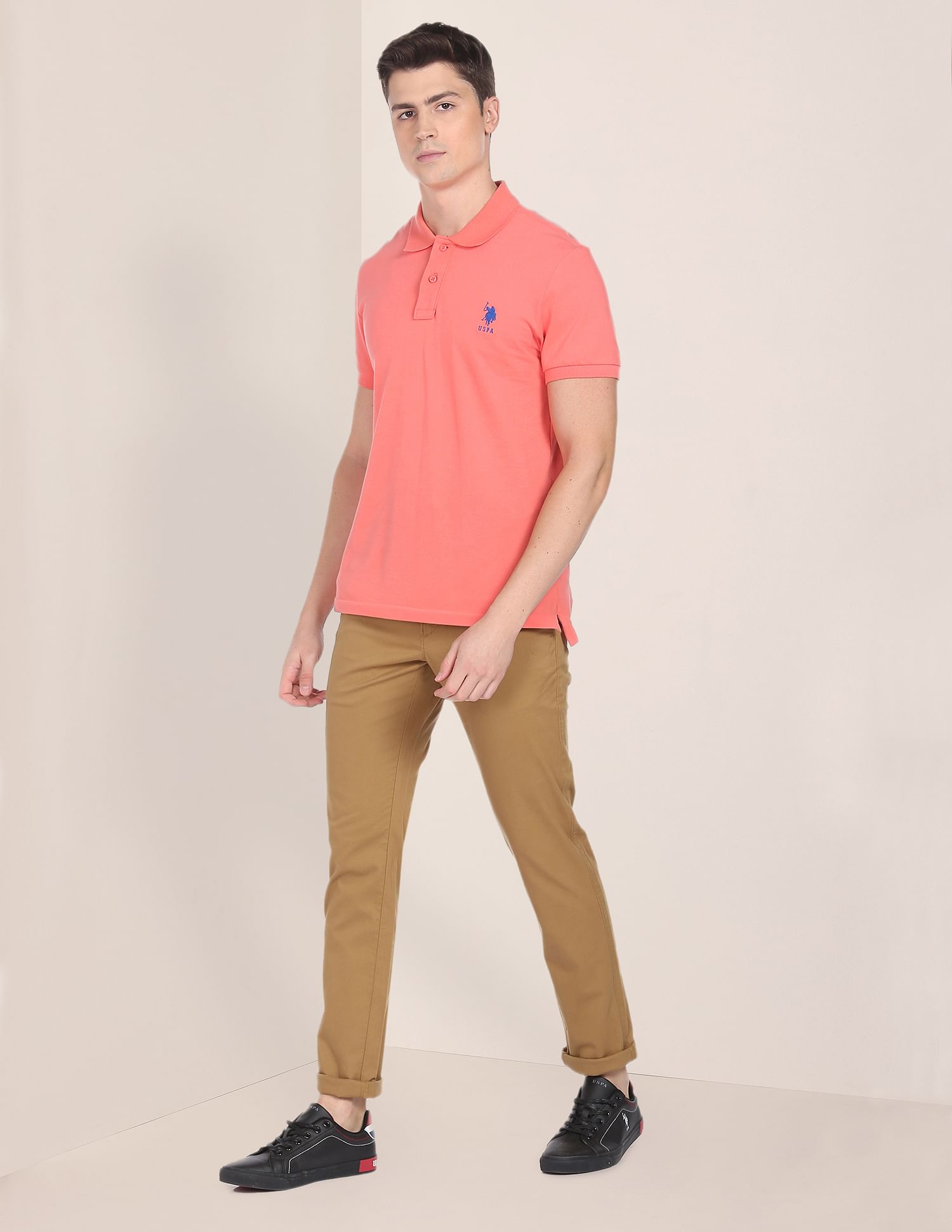 U.S. Polo Assn. Denver Slim Fit Casual Trousers