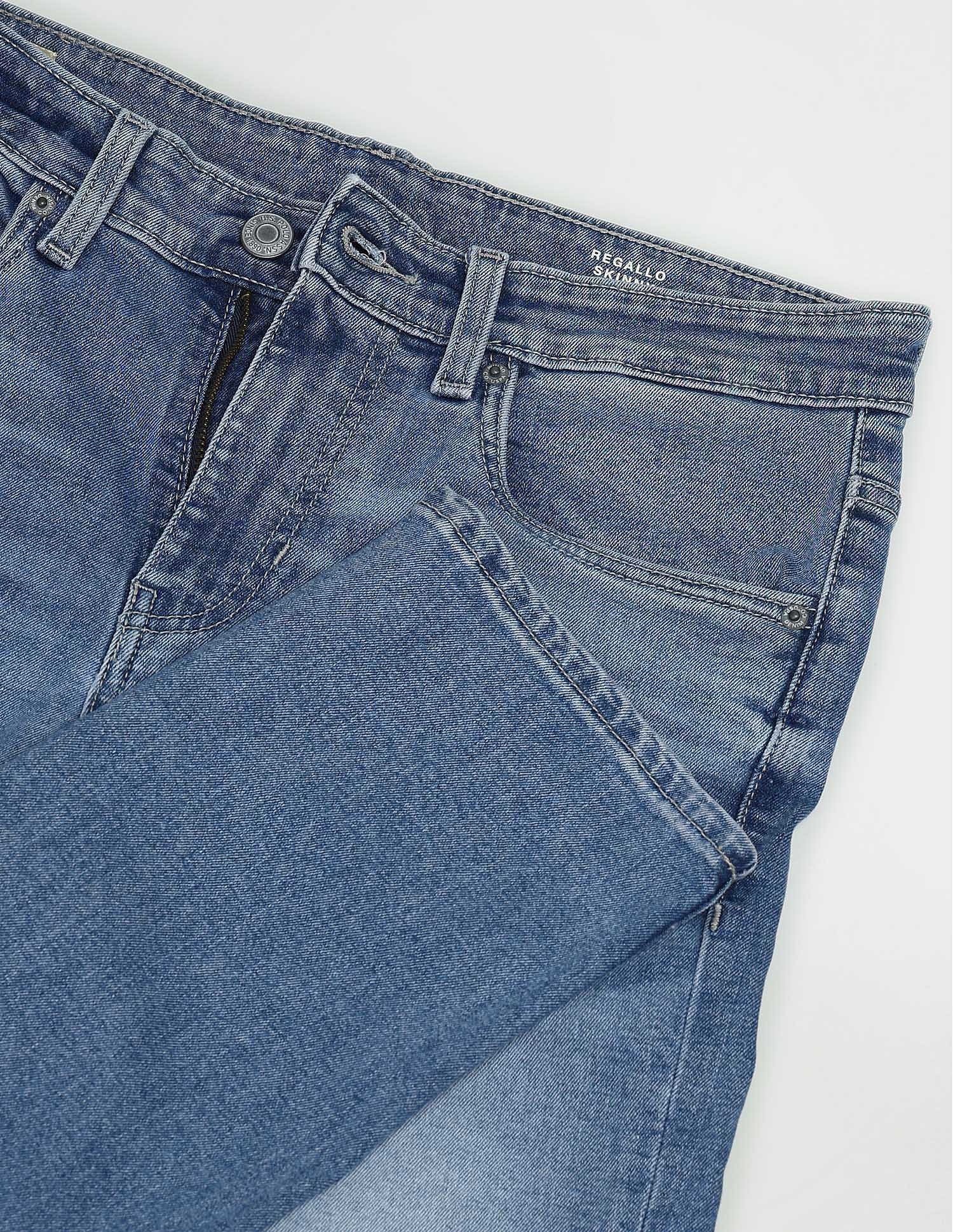 U.S. Polo Assn. Denim Co. Regallo Skinny Fit Blue Jeans