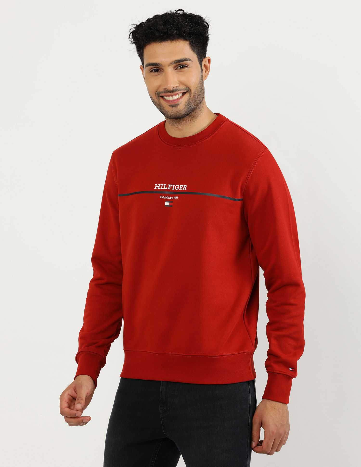 Tommy Hilfiger Sustainable Stripe Terry Sweatshirt