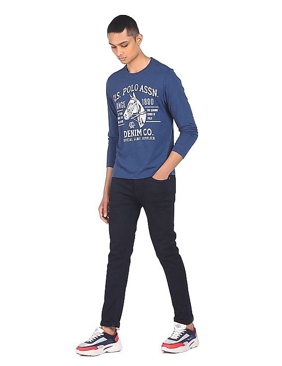 U.S. Polo Assn. Denim Co. Crew Neck Short Sleeve T-Shirt