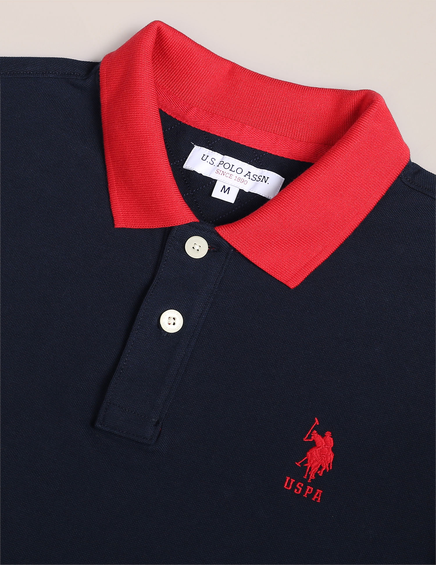 U.S. Polo Assn. Pique Solid Polo Shirt
