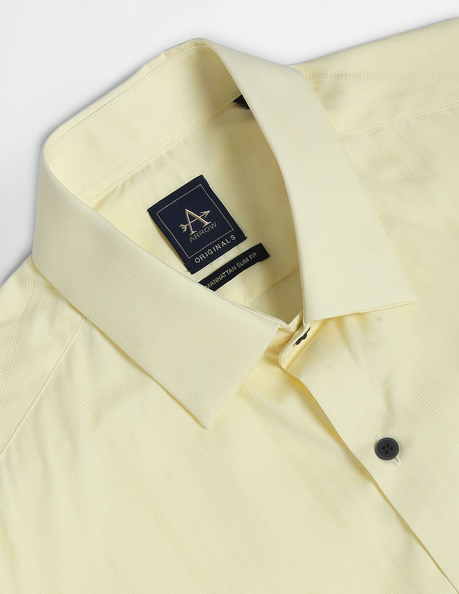 Arrow Manhattan Slim Fit Cotton Shirt