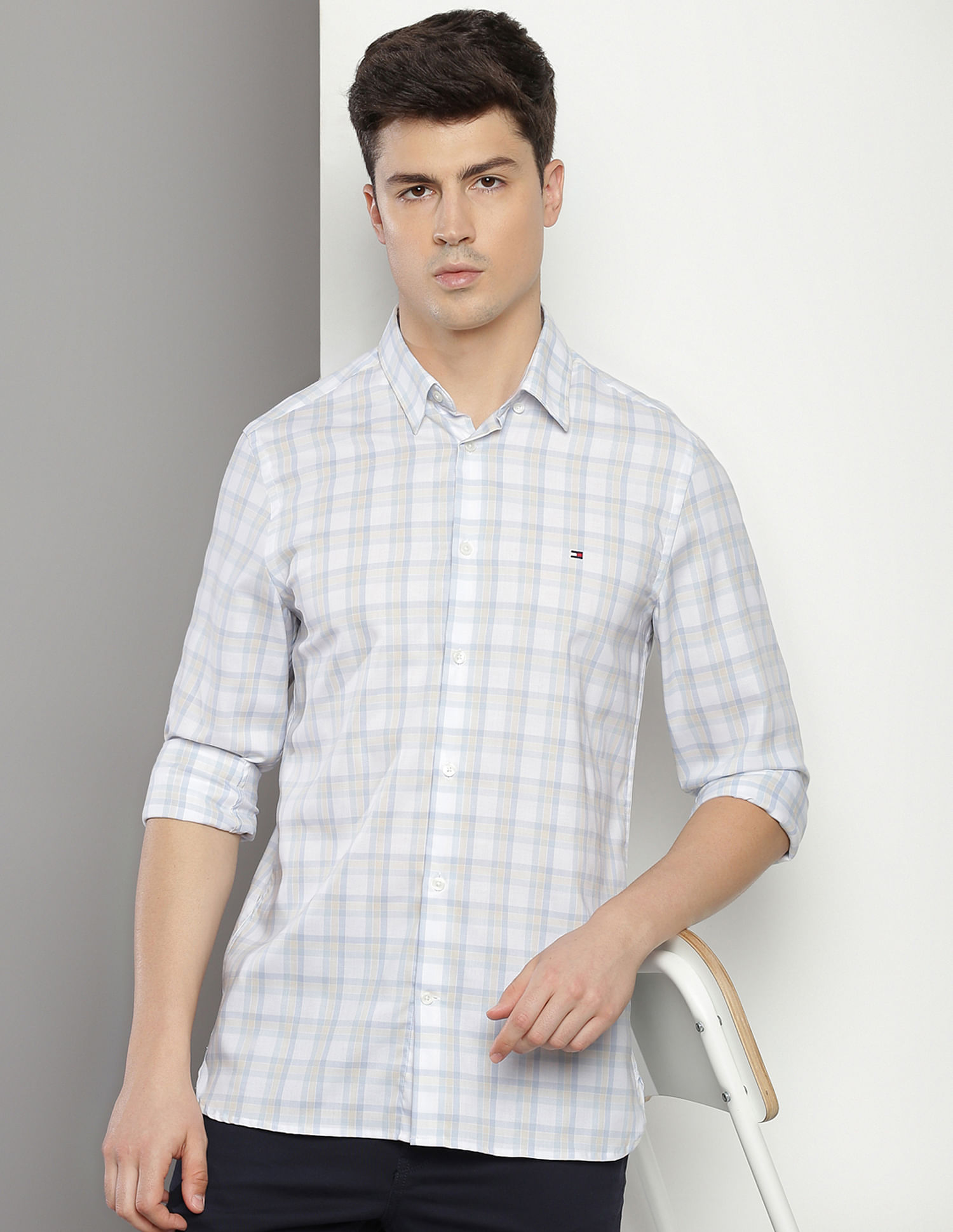 Tommy Hilfiger Twill Tartan Check Shirt