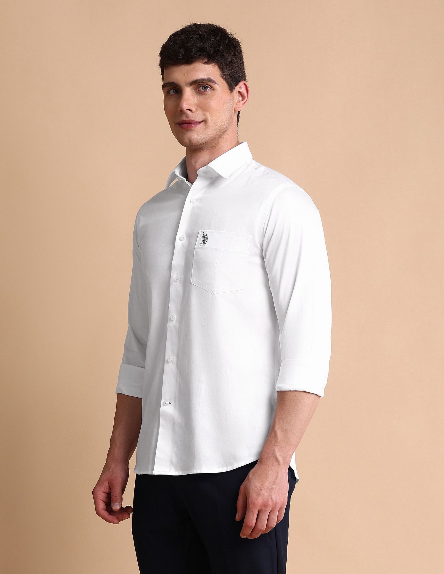 U.S. Polo Assn. Pure Cotton Tailored Fit Shirt