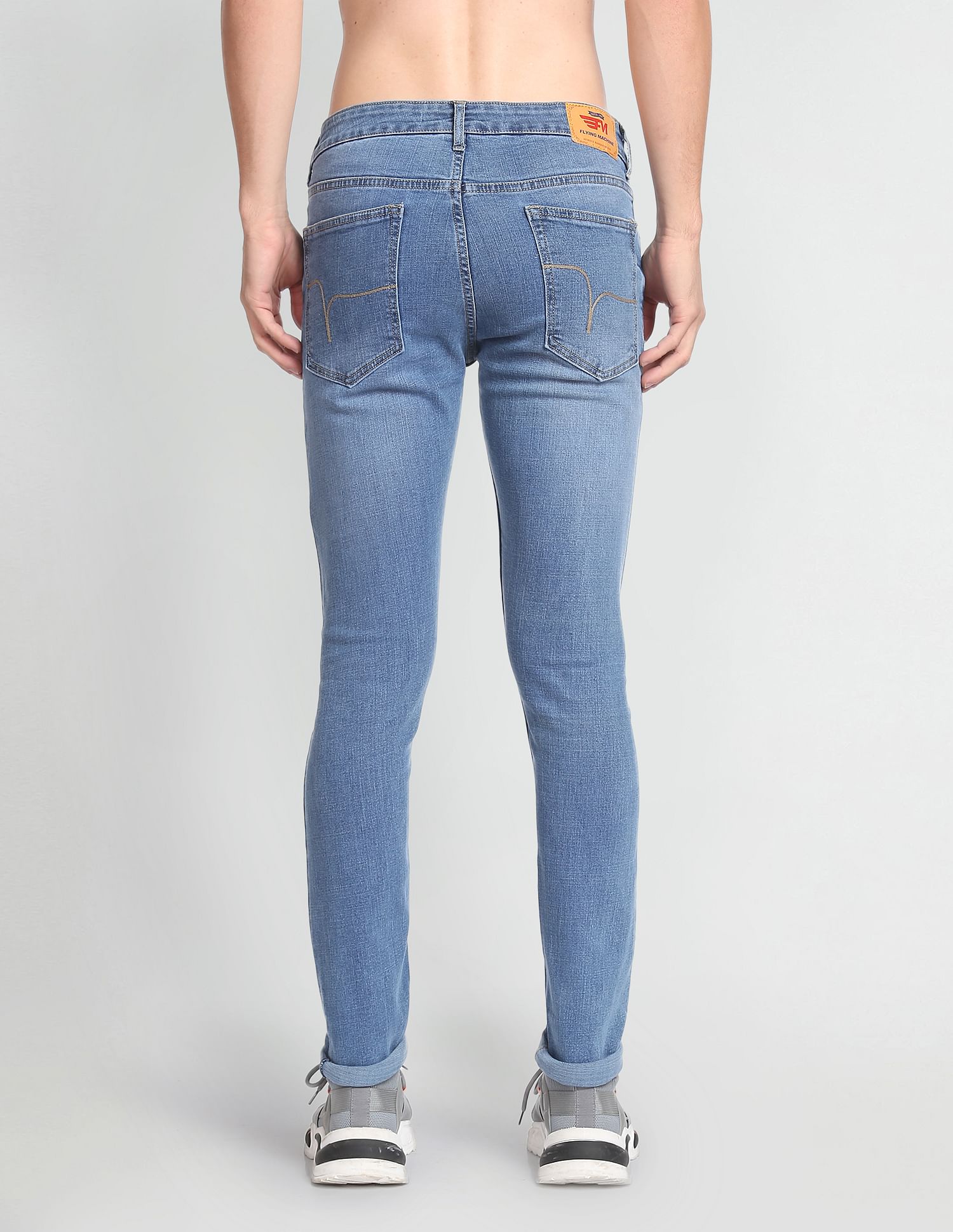 Flying Machine Jackson Skinny Fit Low Rise Jeans