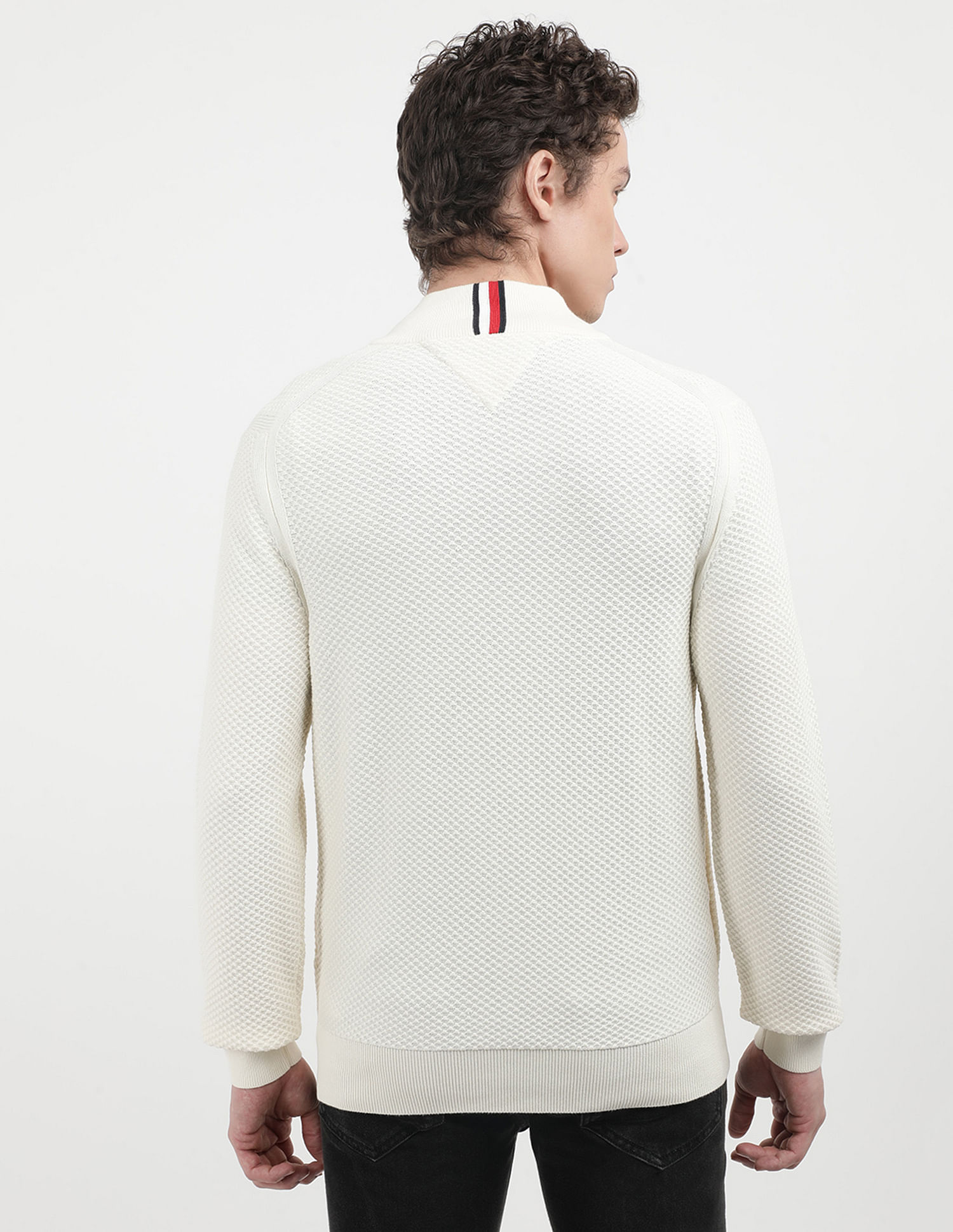 Tommy Hilfiger Oval Structure Baseball Sweater