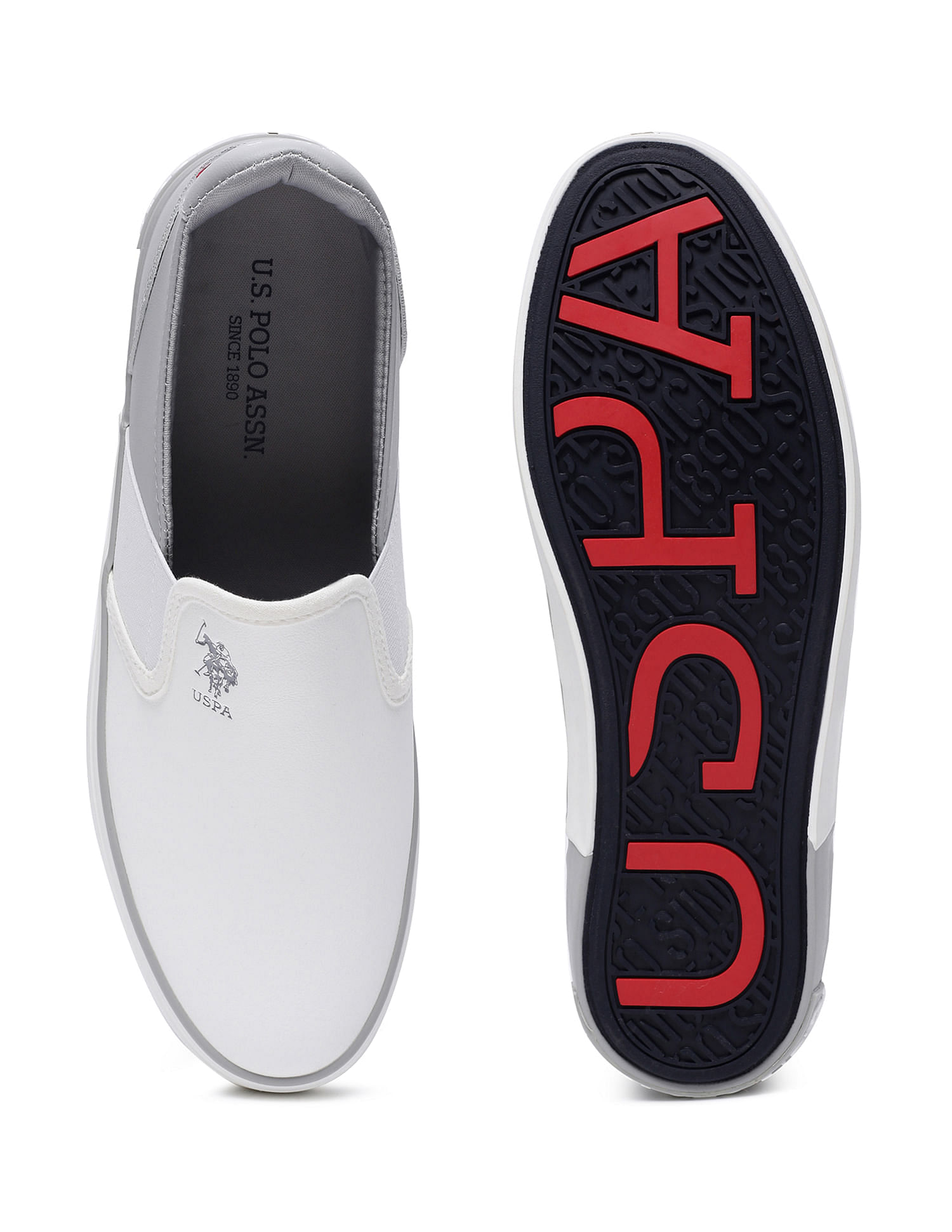 U.S. Polo Assn. Men Lanap 2.0 Colourblocked Slip-on Shoes