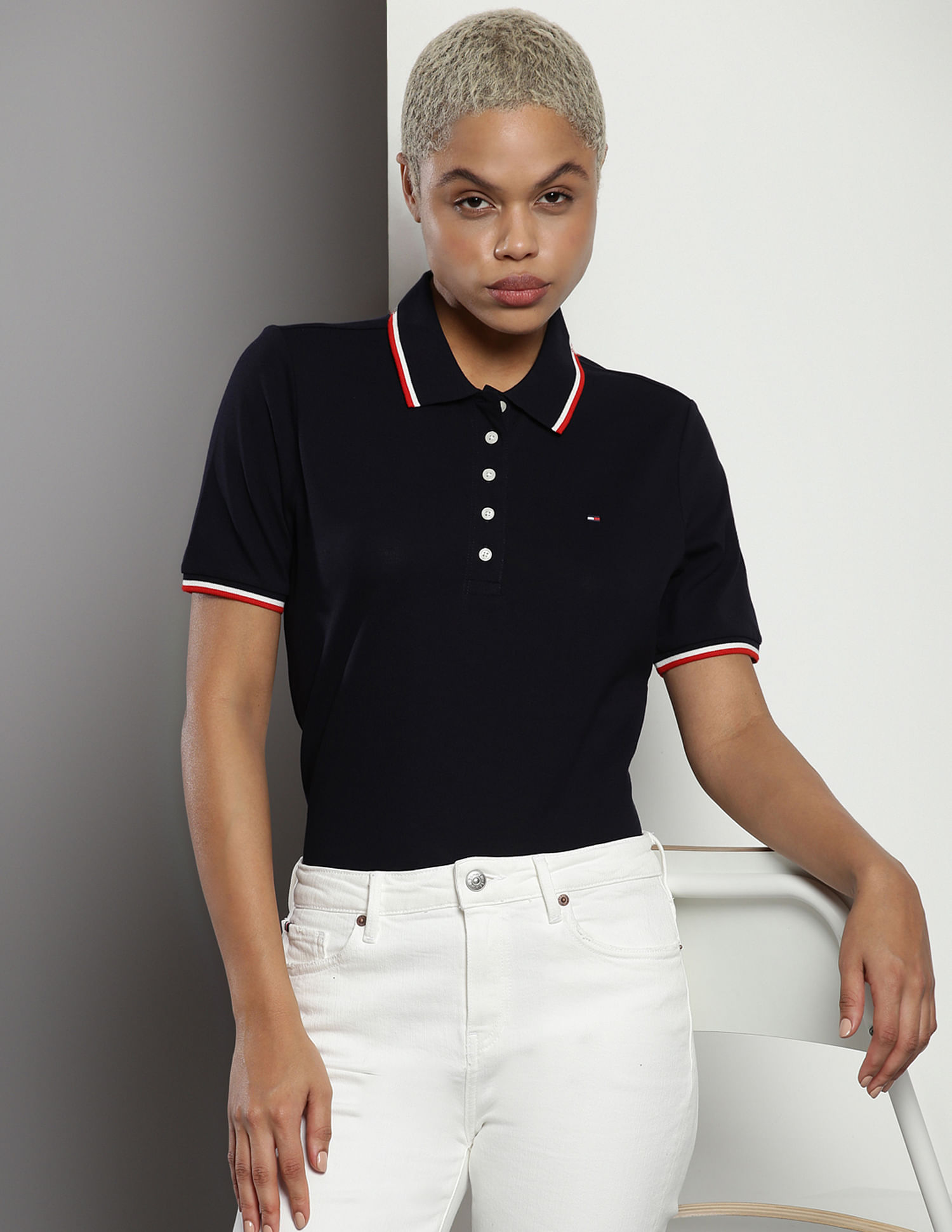 Buy Tommy Hilfiger Slim Fit Sustainable Polo Shirt - NNNOW.com