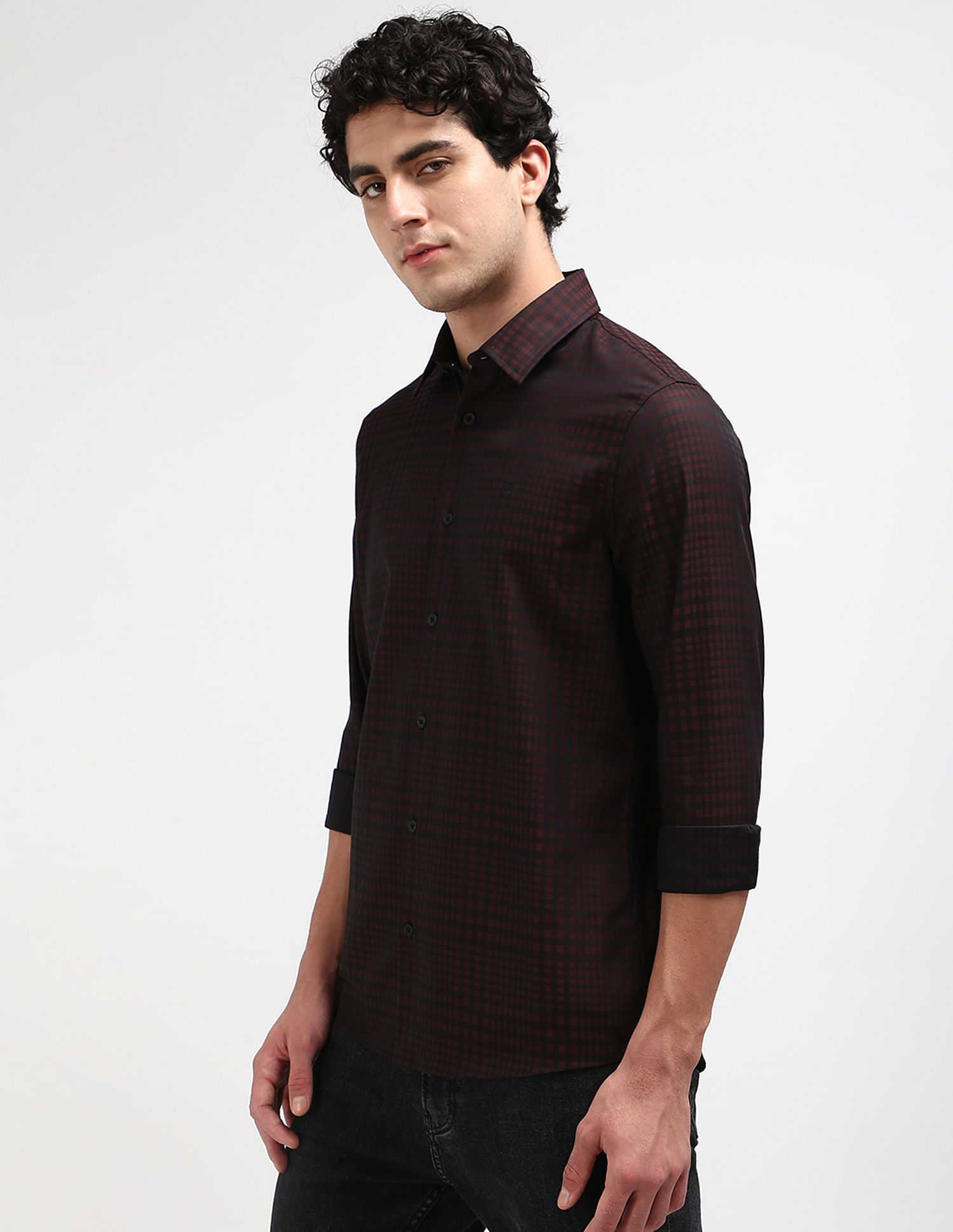 Calvin Klein Jeans Tonal Shadow Checked Shirt