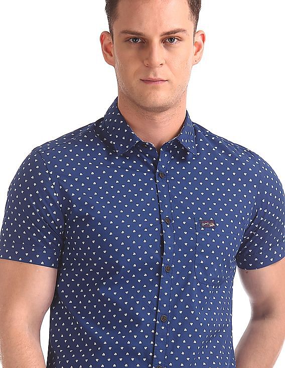 U.S. Polo Assn. Denim Co. Short Sleeve Printed Shirt