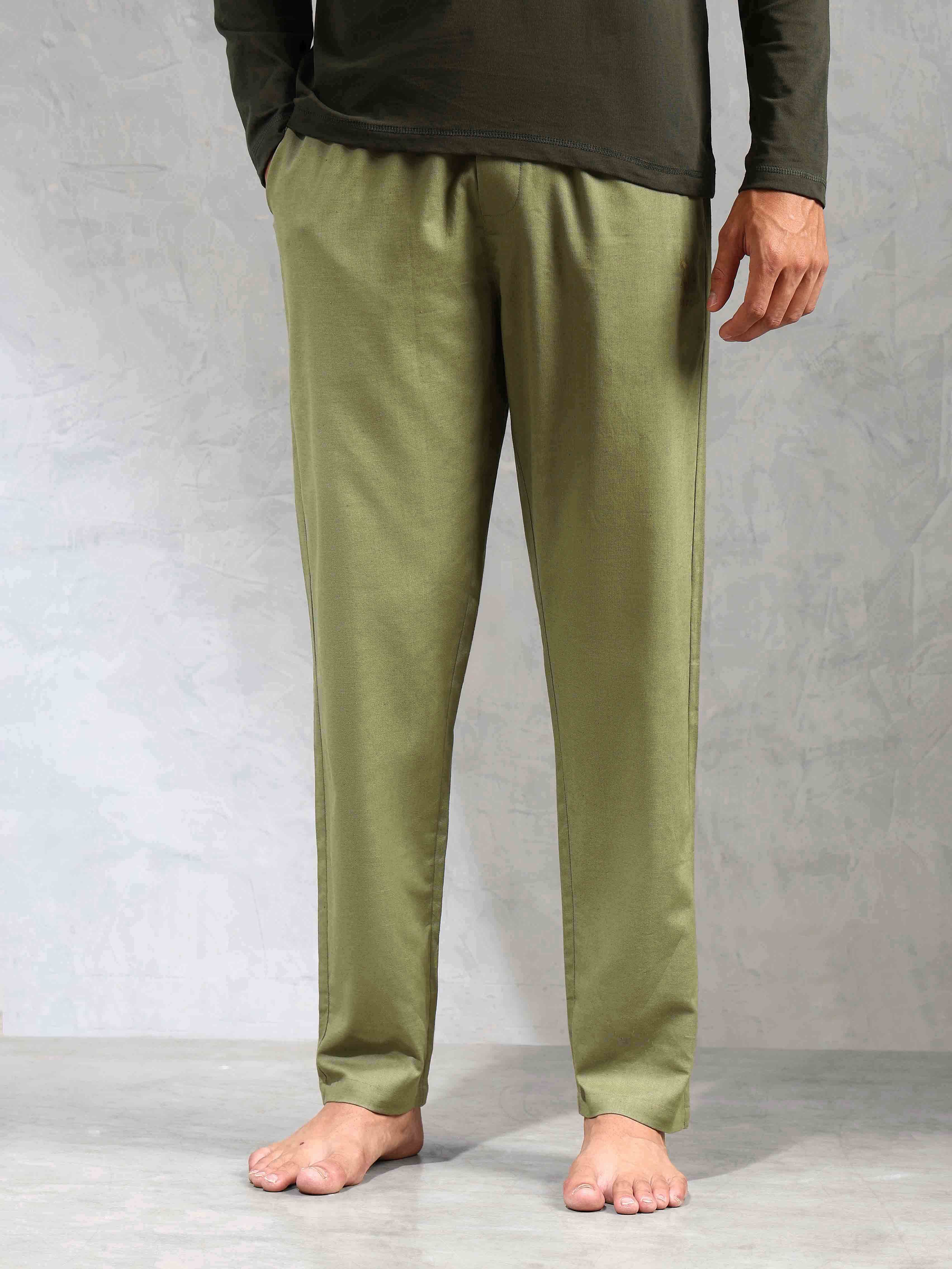 U.S. Polo Assn. Relaxed Fit Cotton Linen OELP8 Lounge Pants - Pack Of 1