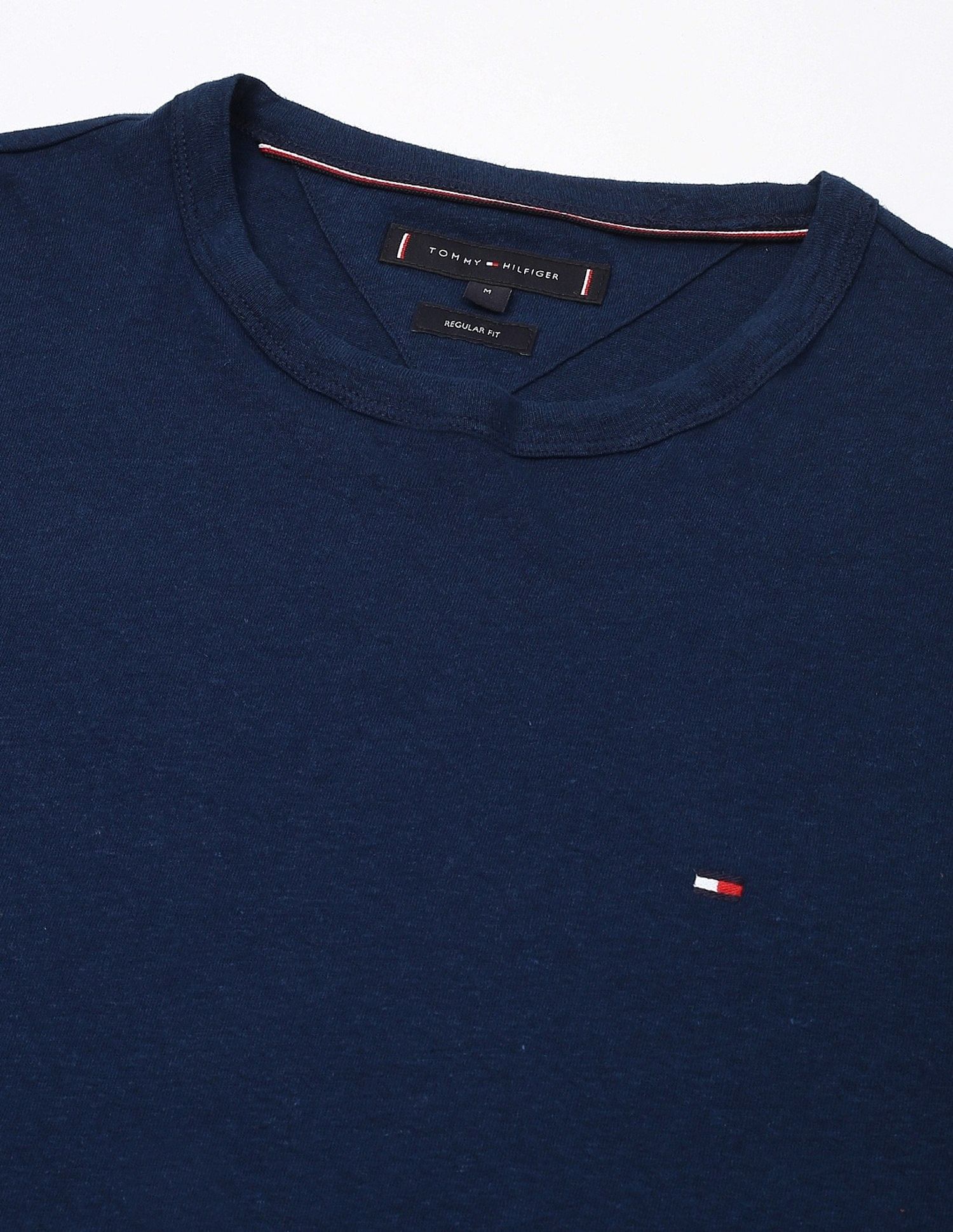 Tommy Hilfiger Solid Regular Fit T-shirt