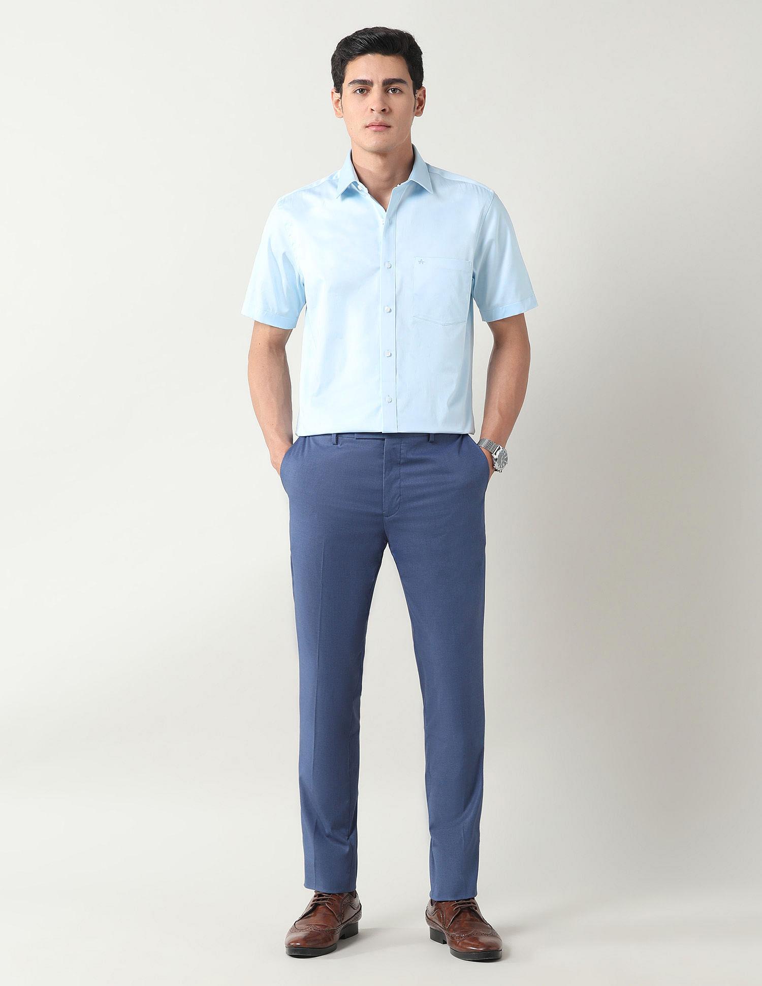 Arrow Solid Liberty Classic Fit Shirt