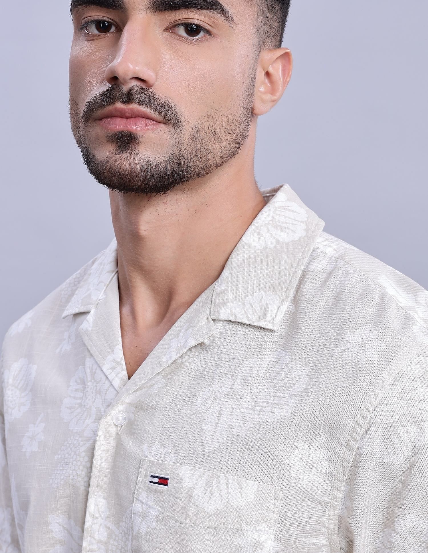 Tommy Hilfiger Printed Regular-Fit Woven Shirts