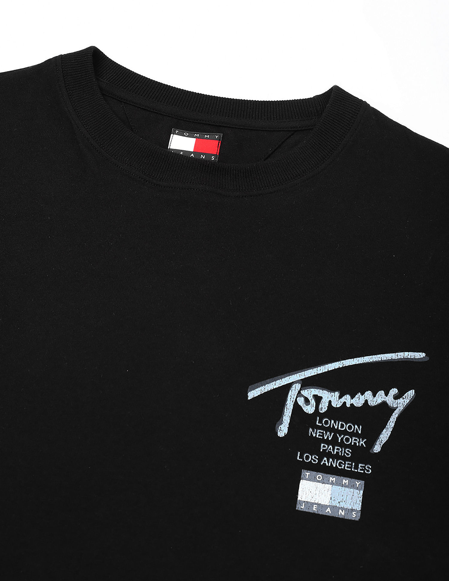 Tommy Hilfiger Logo Regular-Fit Cotton T-Shirt