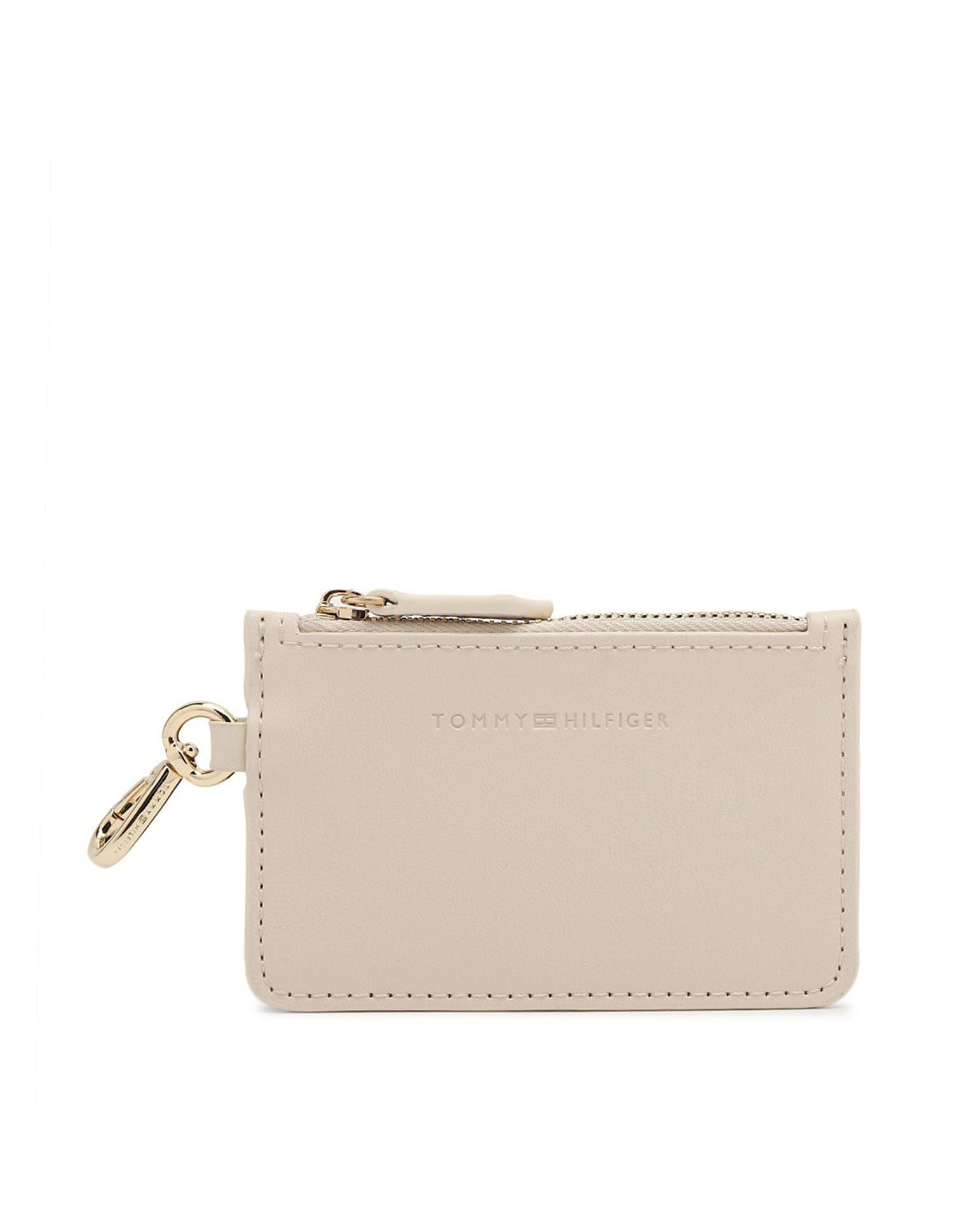 Tommy Hilfiger Textured Cream PU Sling Bag