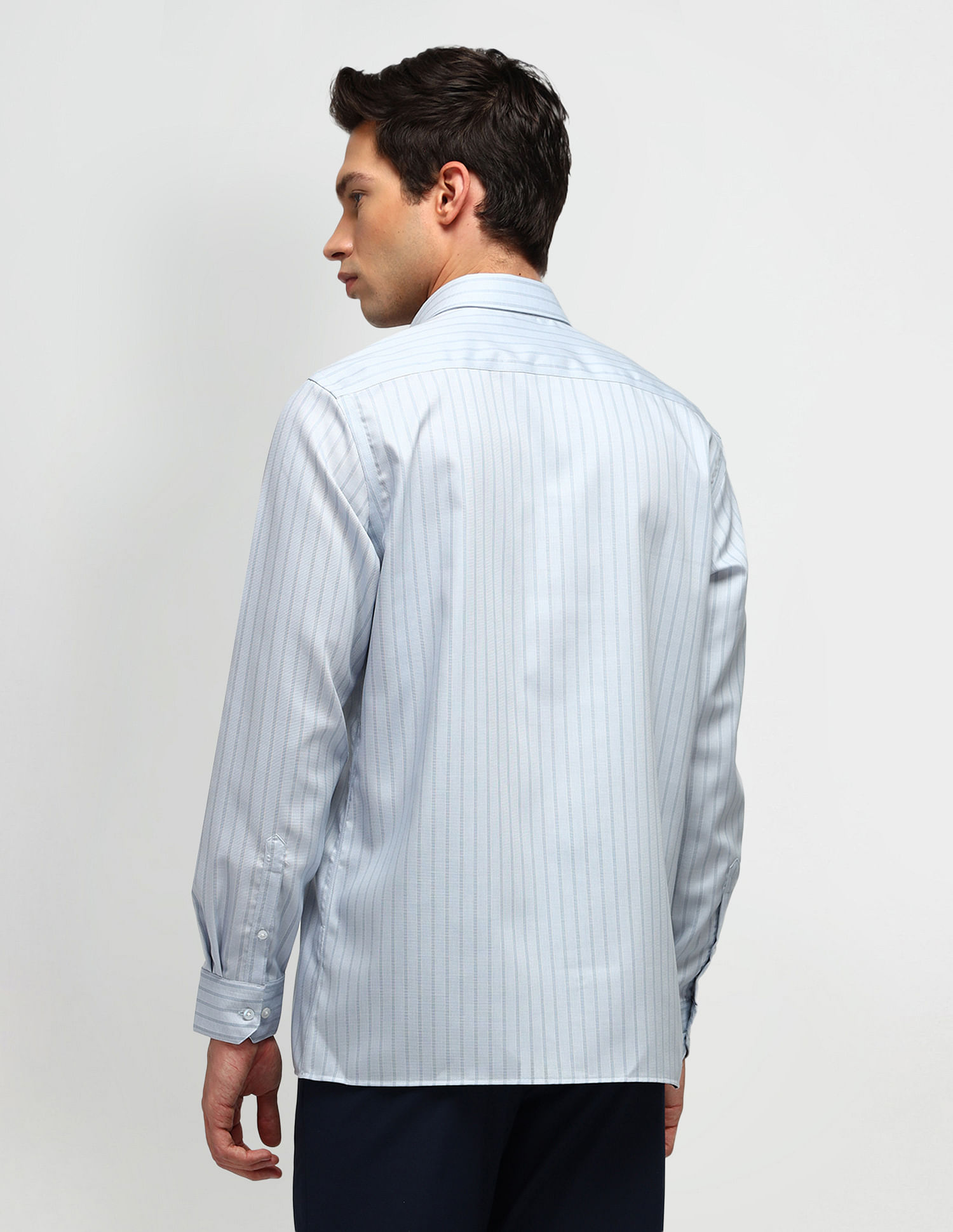 Arrow Dobby Vertical Striped Shirt