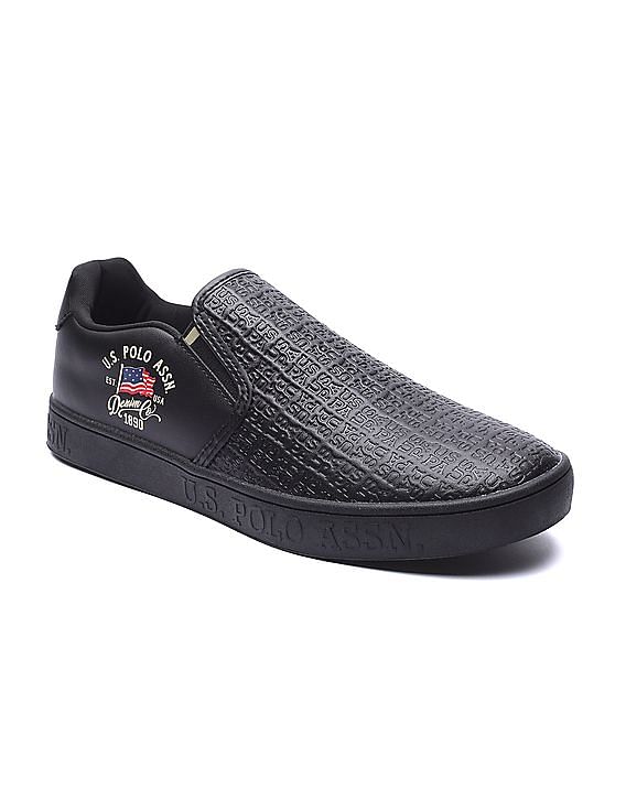 us polo assn mens slip ons