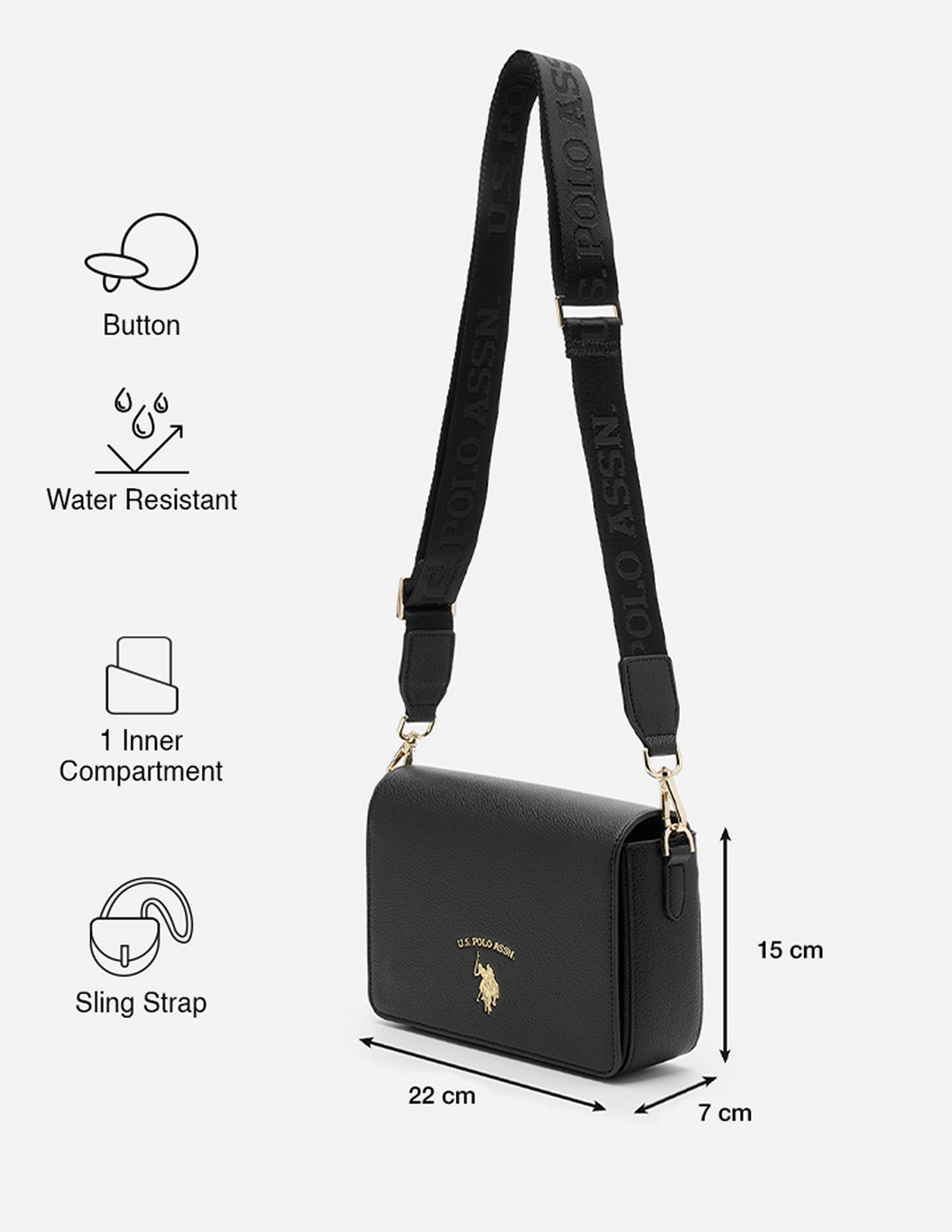 U.S. Polo Assn. Nevah Cross Body Bag