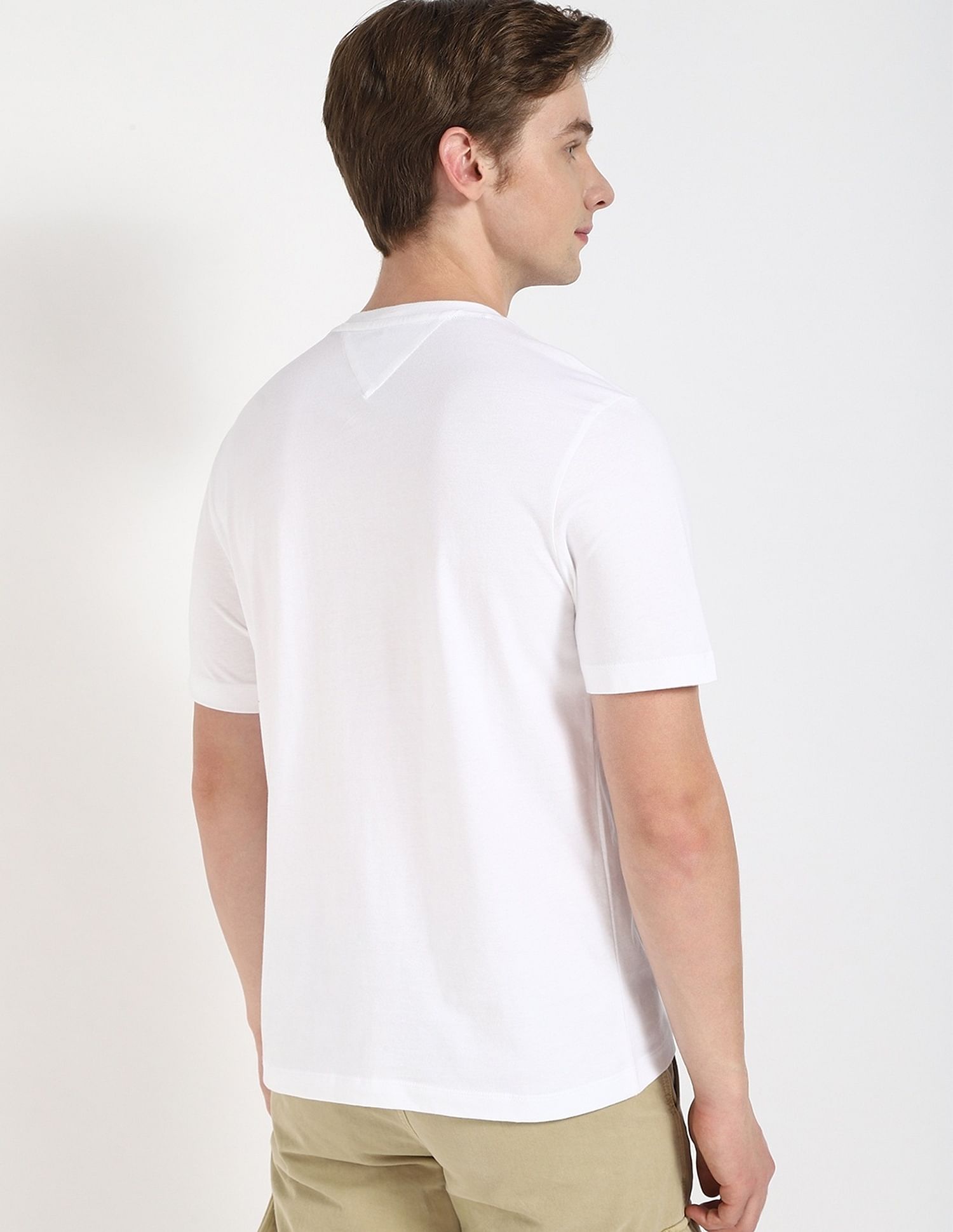 Tommy Hilfiger Solid Regular Fit T-shirt