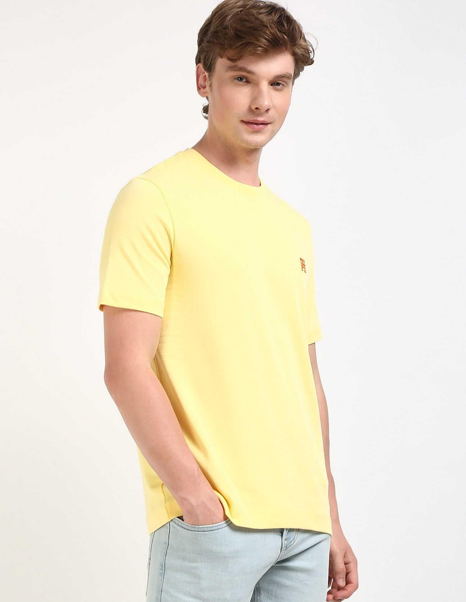 Tommy Hilfiger Solid Regular-Fit Cotton T-Shirt