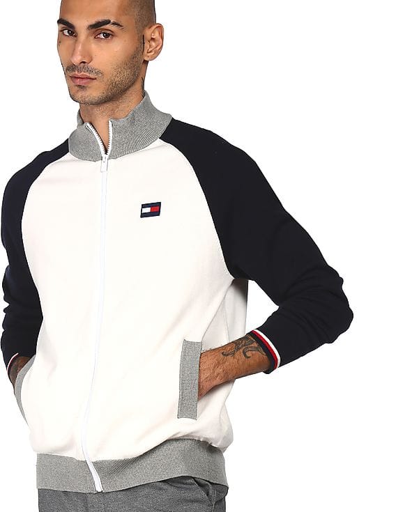 Buy Tommy Hilfiger Men White High Neck 
