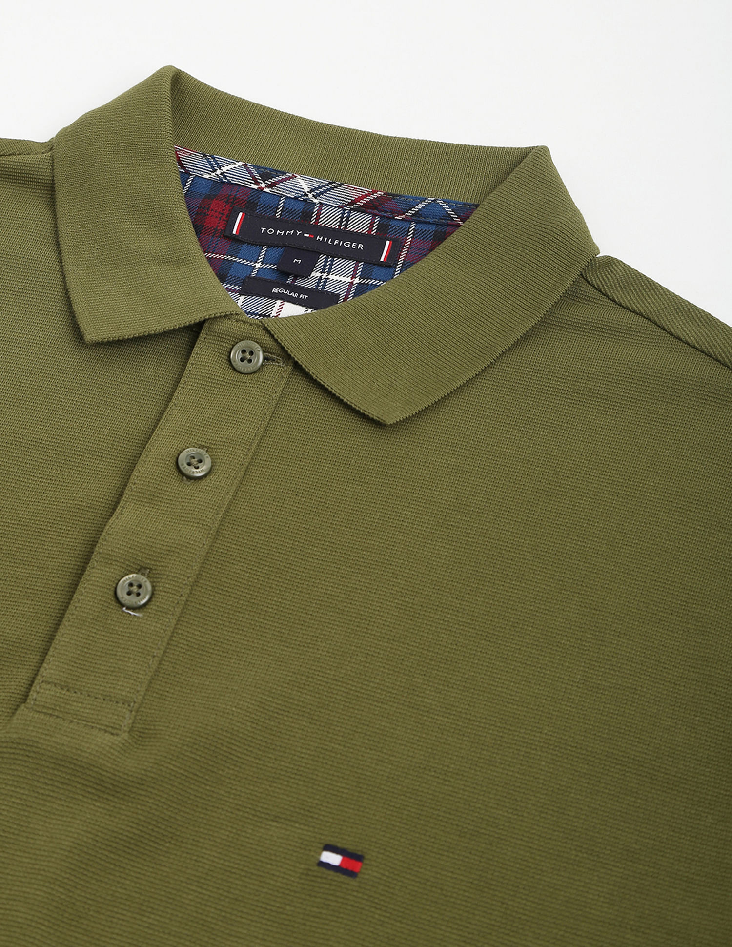 Tommy Hilfiger Transitional Cotton Solid Polo Shirt