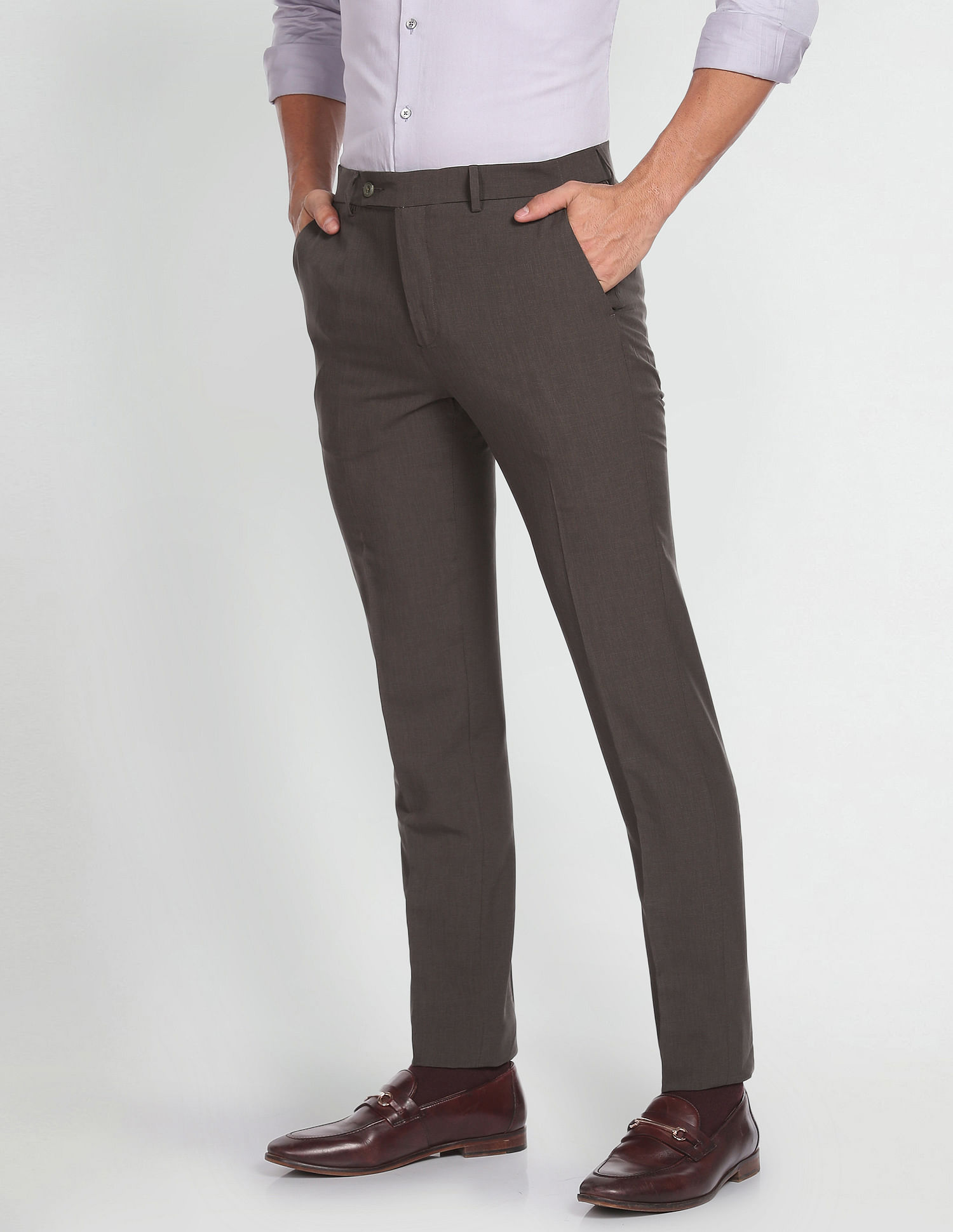 BKS276-Smitty Women's 100% Polyester Flat Front Pants w/ Western Cut P –  NFHS Officials Store