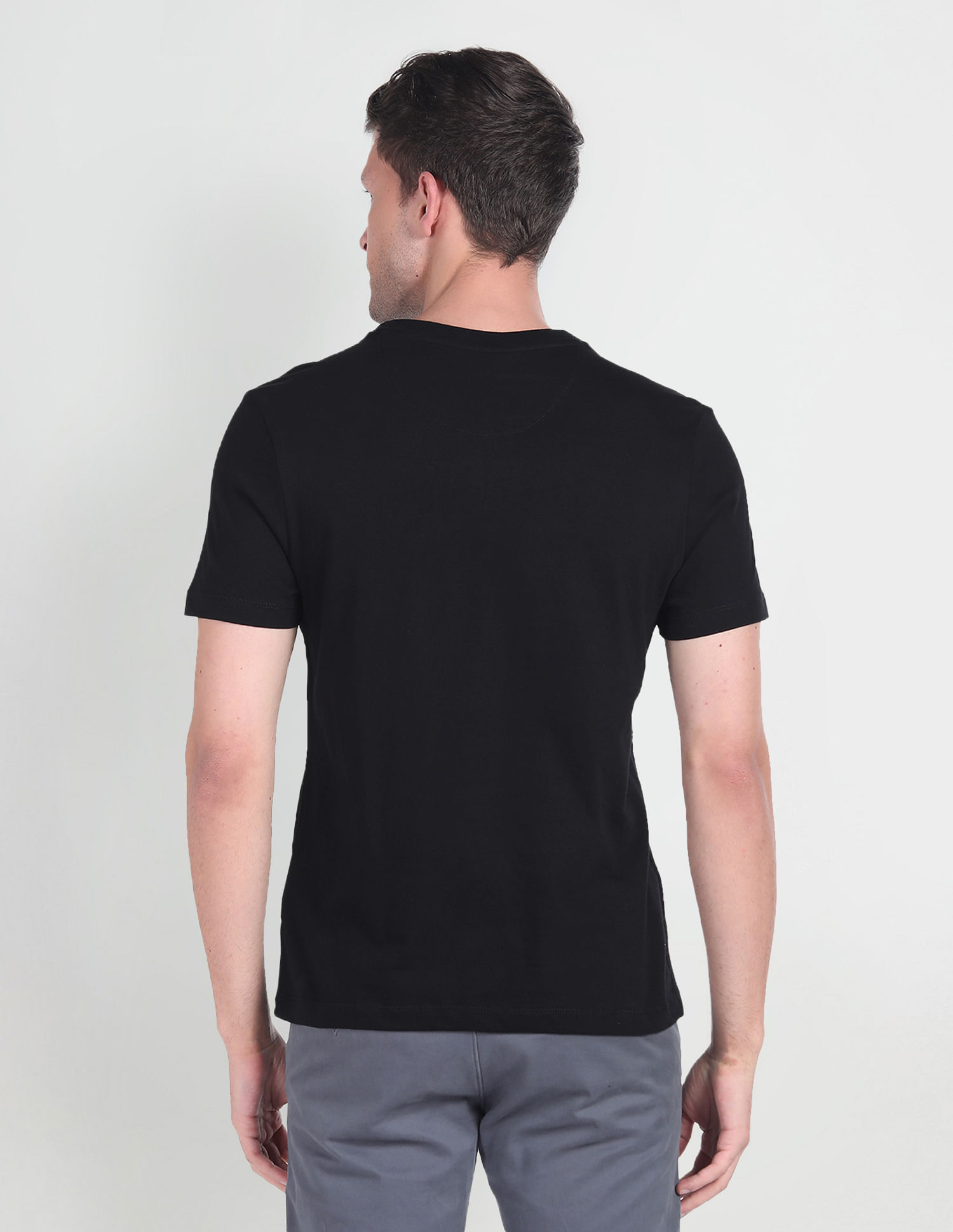 U.S. Polo Assn. Denim Co. Long Sleeve Brand Embossed T-Shirt