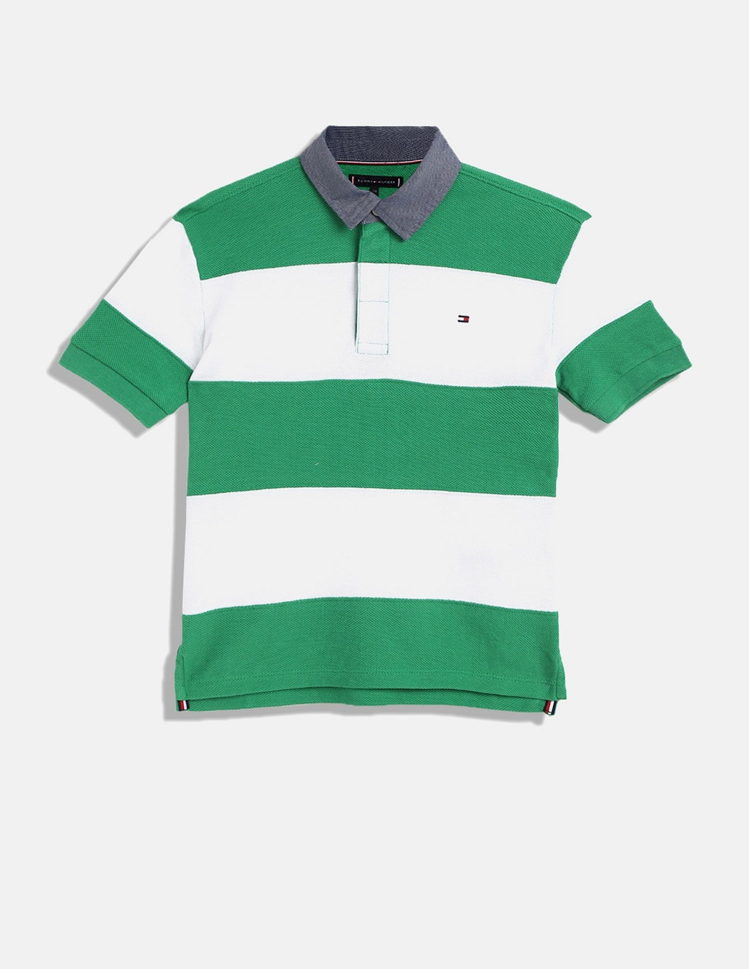 Tommy Hilfiger Kids Multi-Color Block T-shirt for Statement Look