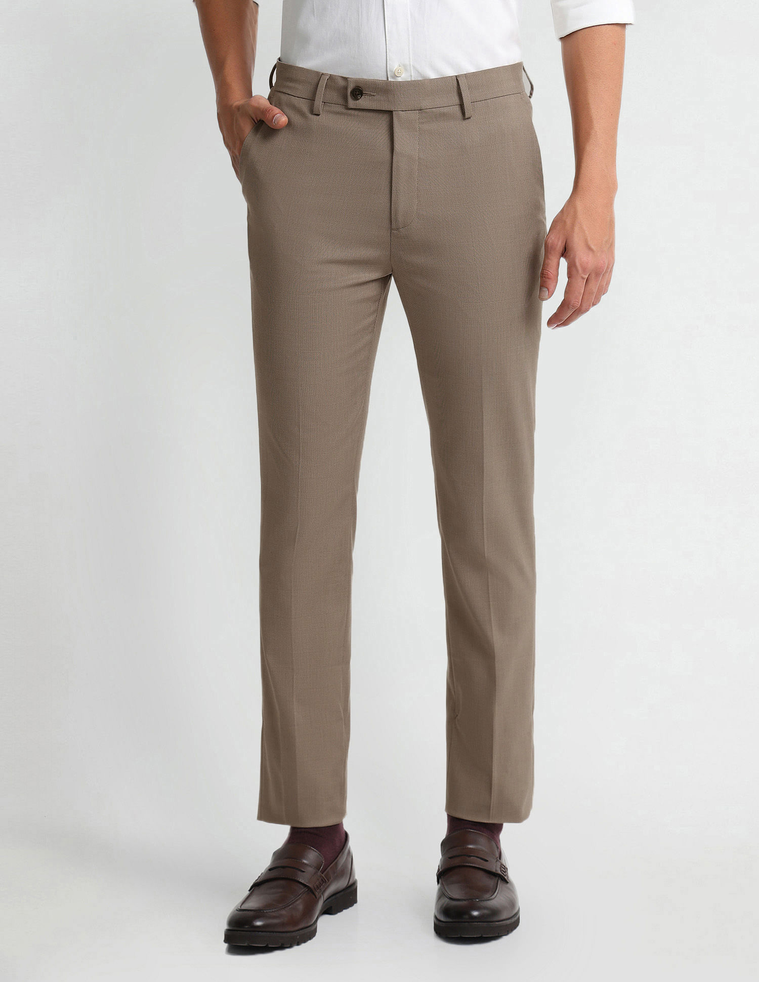 Arrow Smart Flex Super Slim Trousers