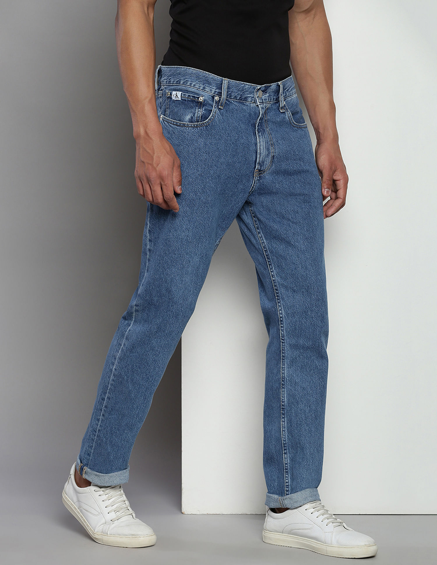Calvin Klein Jeans Sustainable Rinsed Straight Jeans