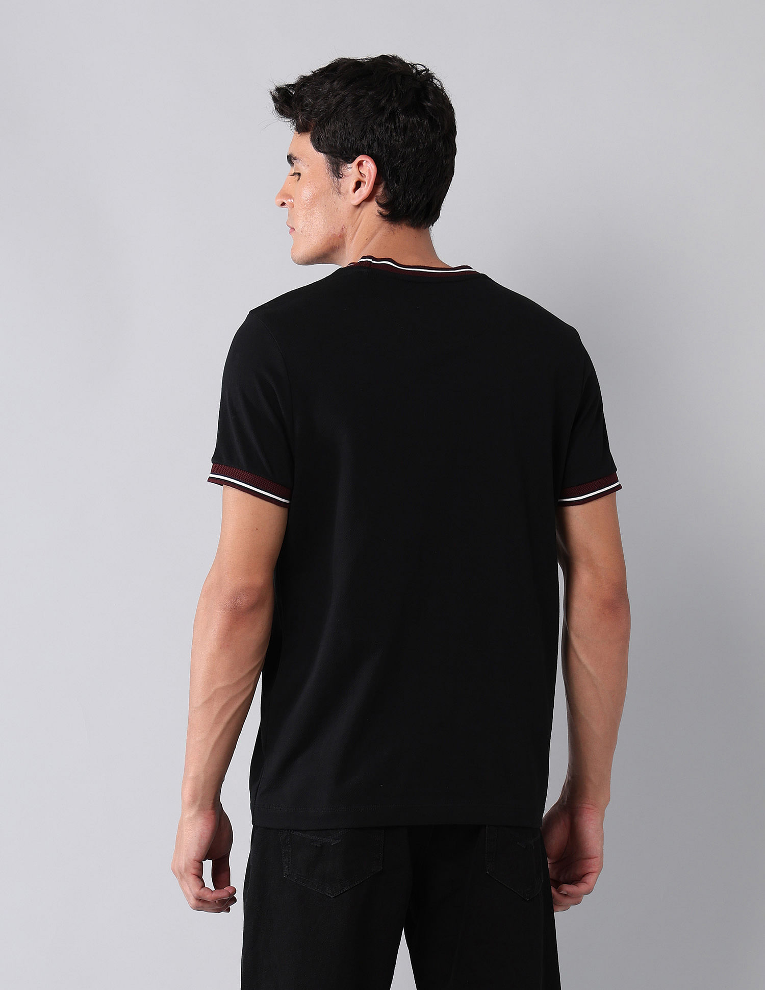 U.S. Polo Assn. Denim Co. Muscle Fit Pure Cotton Colligiate T-Shirt