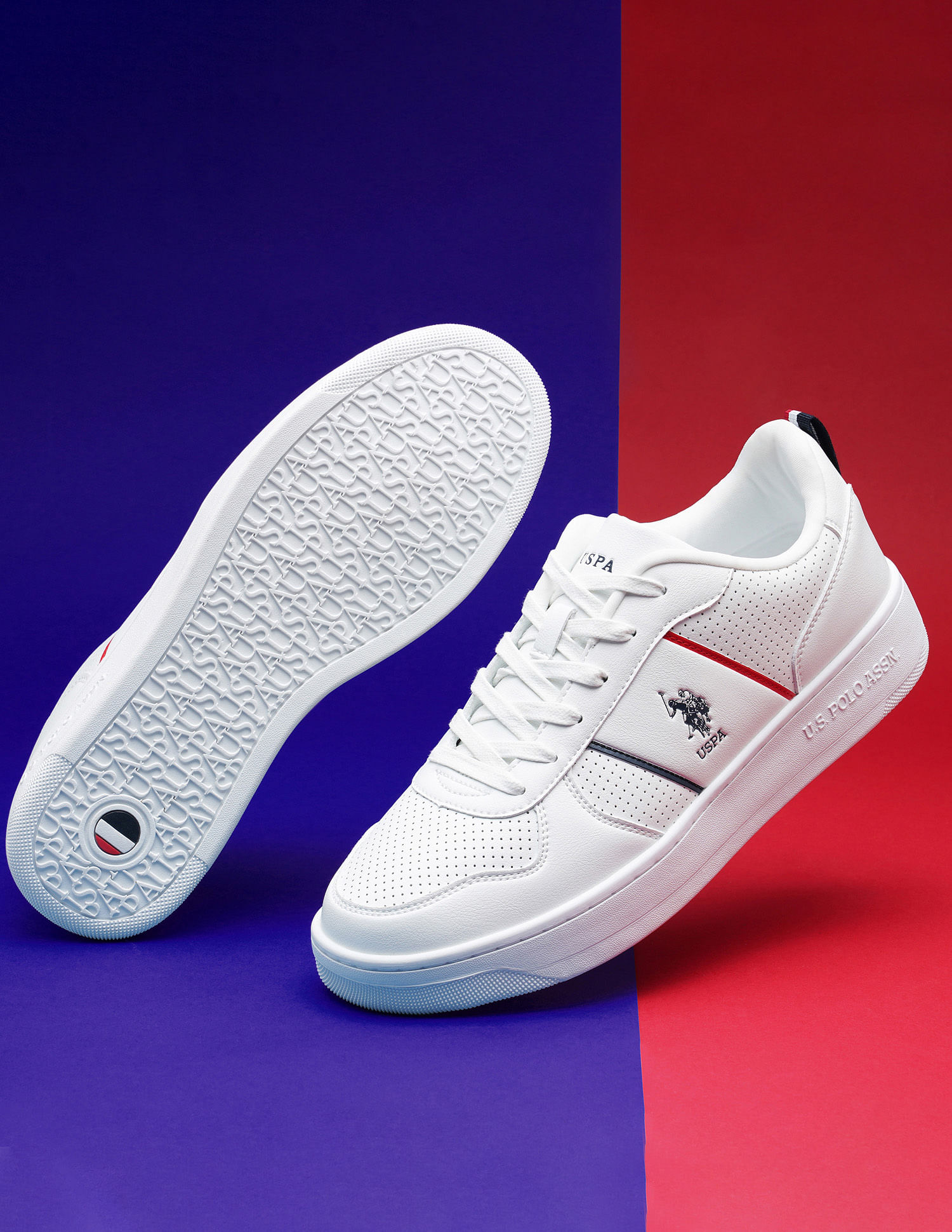 Us polo 2025 association men's sneakers