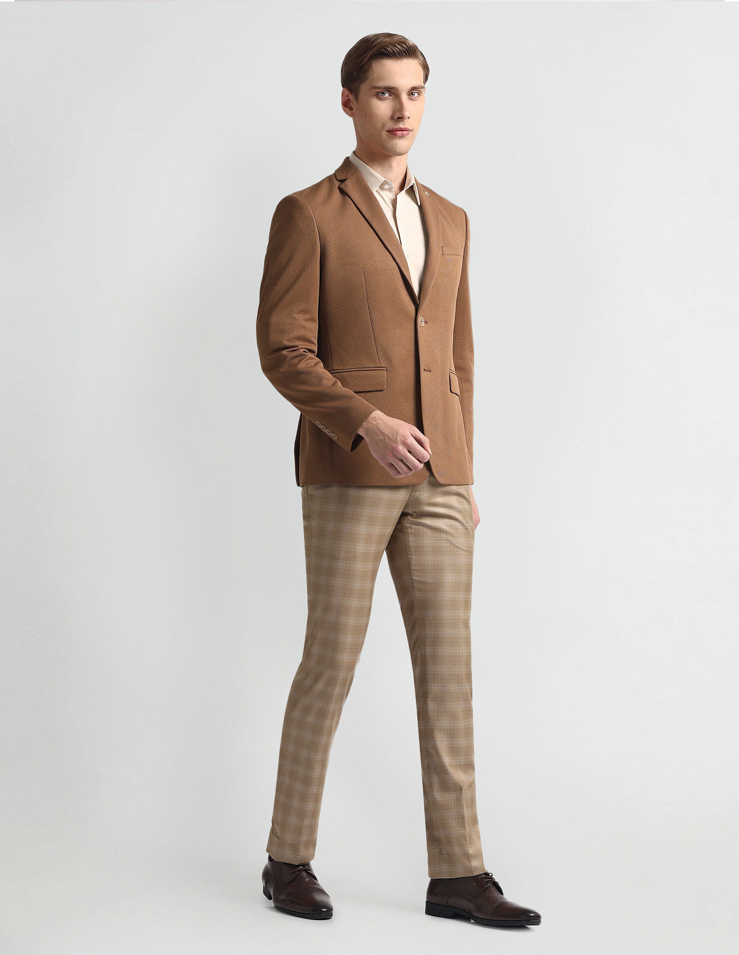 Arrow Zero Calorie Slim Fit Knit Blazer