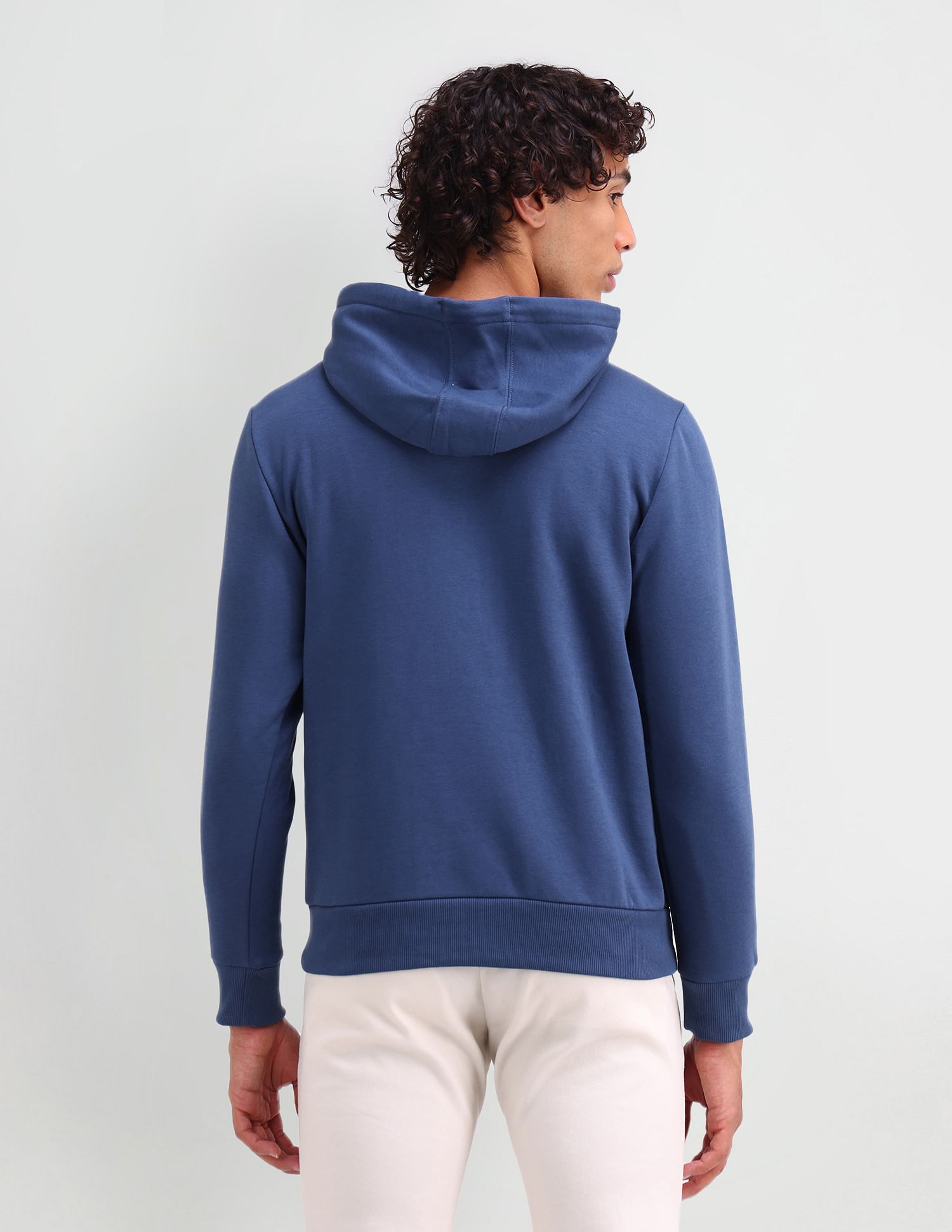 U.S. Polo Assn. Denim Co. Hooded Brand Printed Sweatshirt