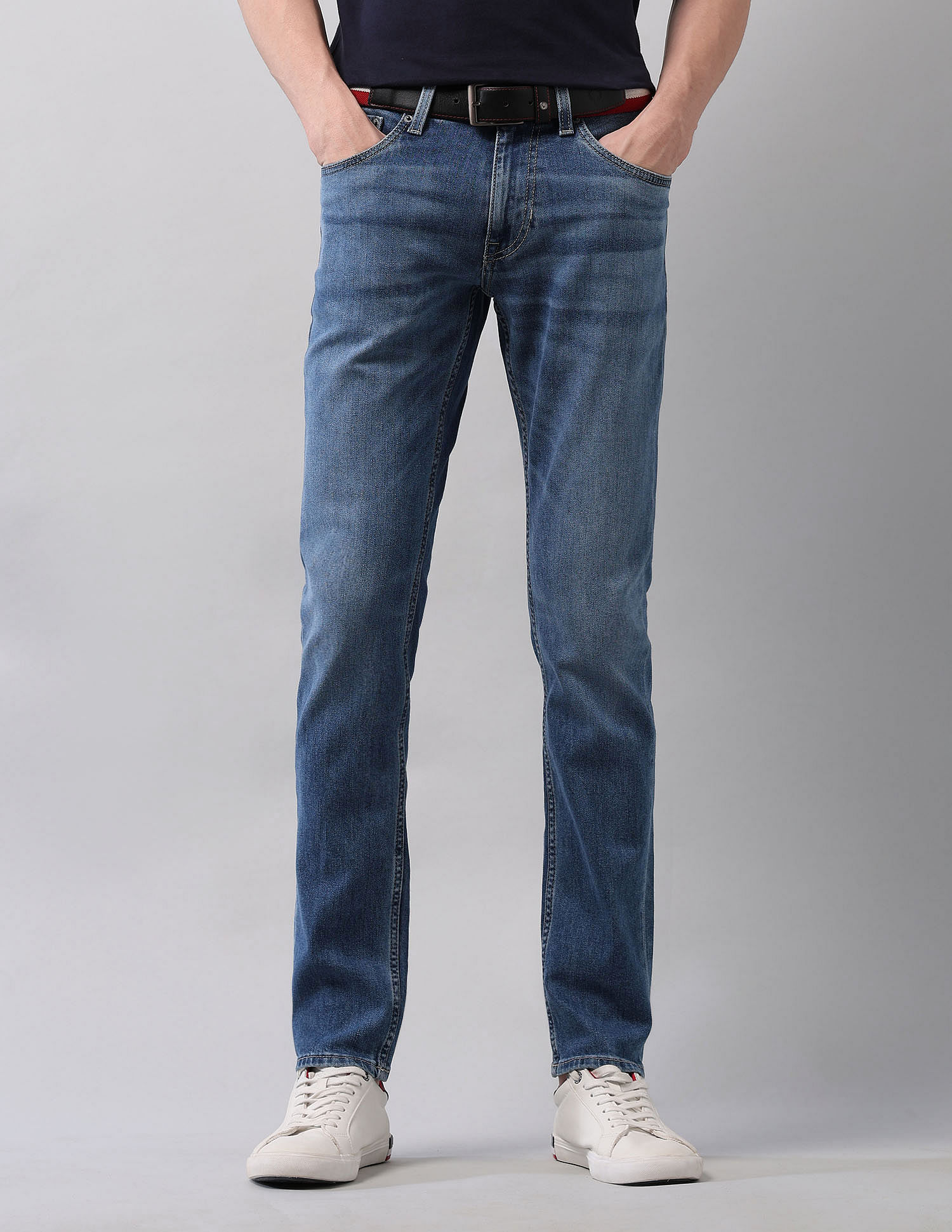 U.S. Polo Assn. Denim Co. Brandon Slim Tapered Fit Blue Jeans