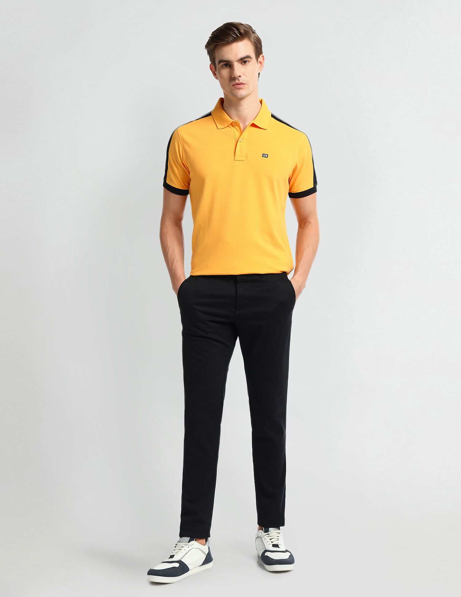 Arrow Sport Regular Fit Solid Polo Shirt