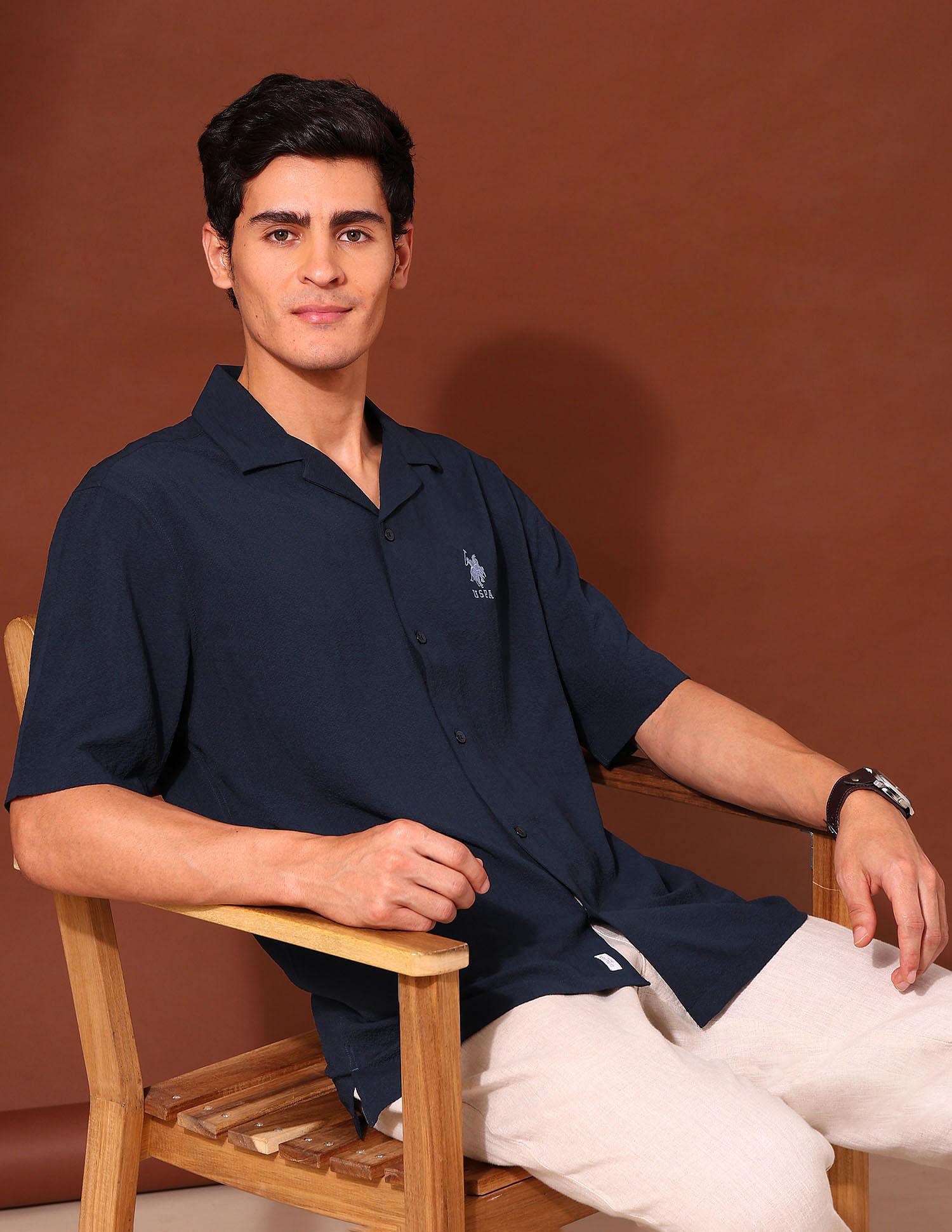 U.S. Polo Assn. Tailored Fit Poplin Shirt