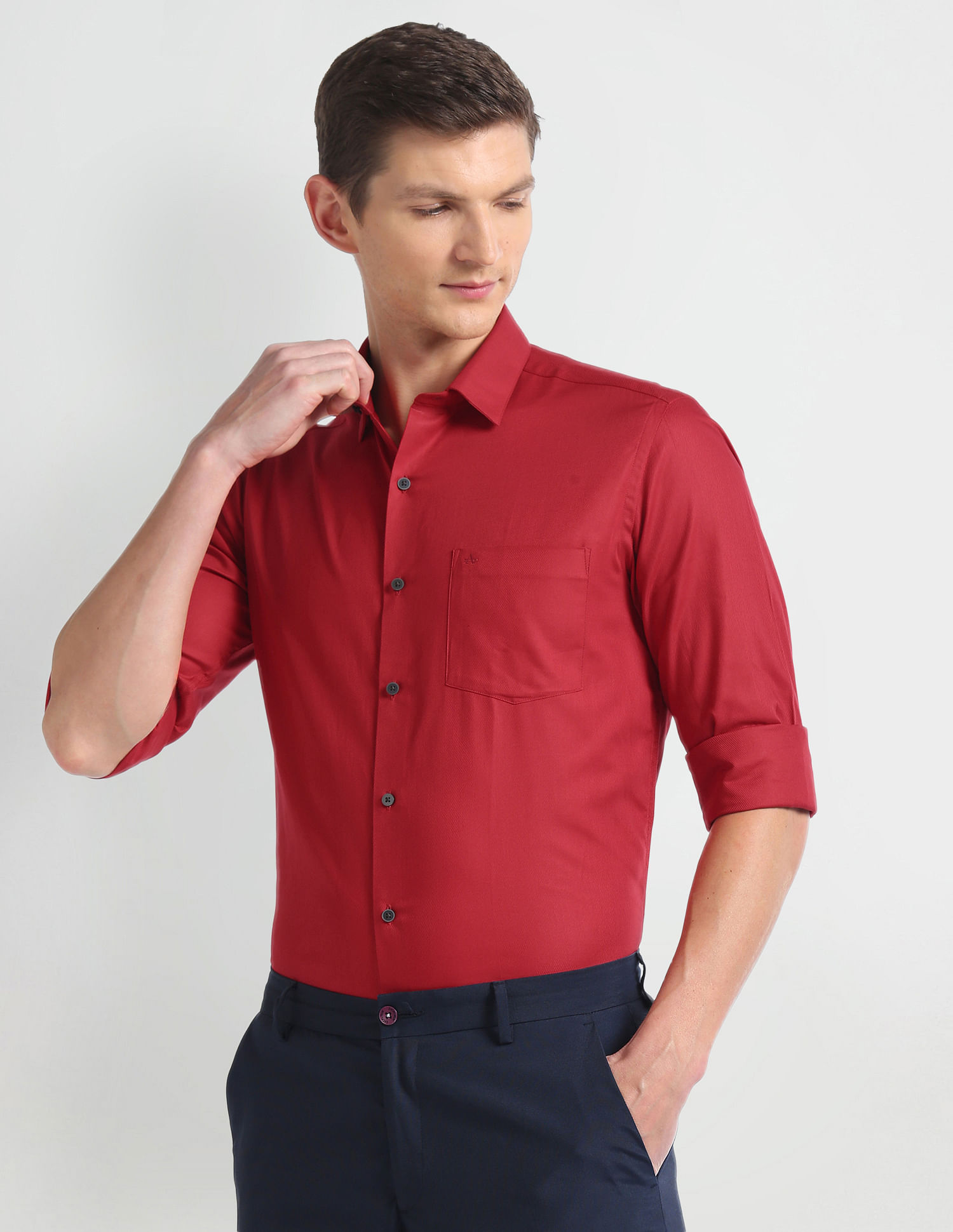 Arrow Solid Twill Shirt