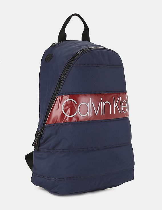 Calvin klein outlet navy backpack