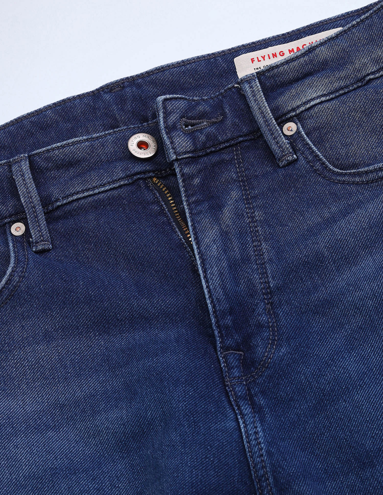 Flying Machine F-Jango Straight Fit Blue Jeans