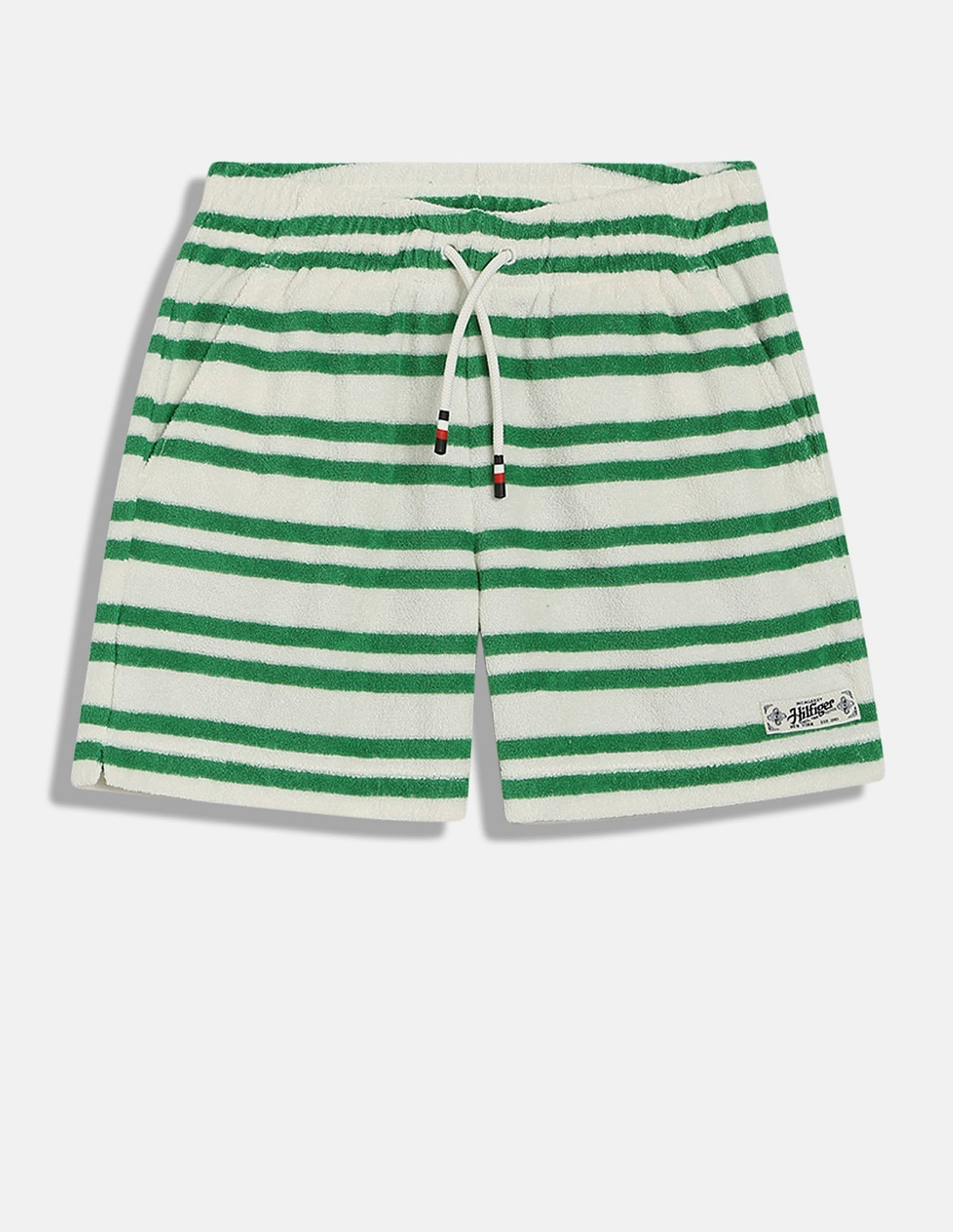 Tommy Hilfiger Kids Boys Striped Regular-Fit Cotton Shorts