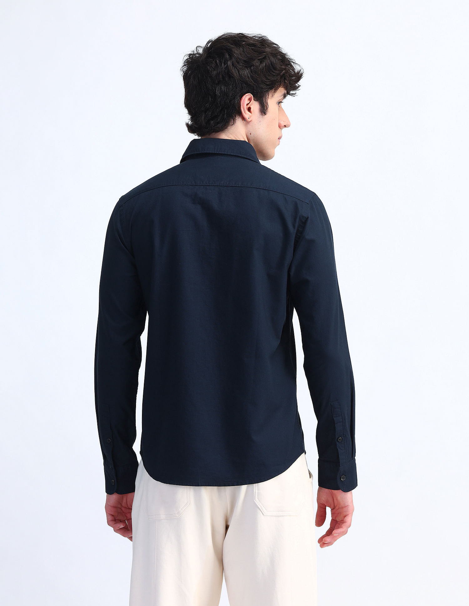 Flying Machine Slim Fit Cotton Shirt