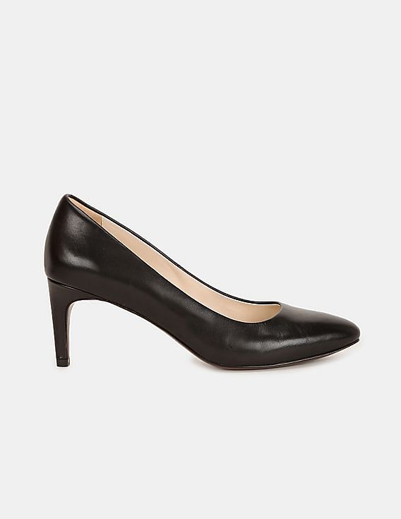 Buy Cole Haan Women Black Grace Point Toe Grand Leather
