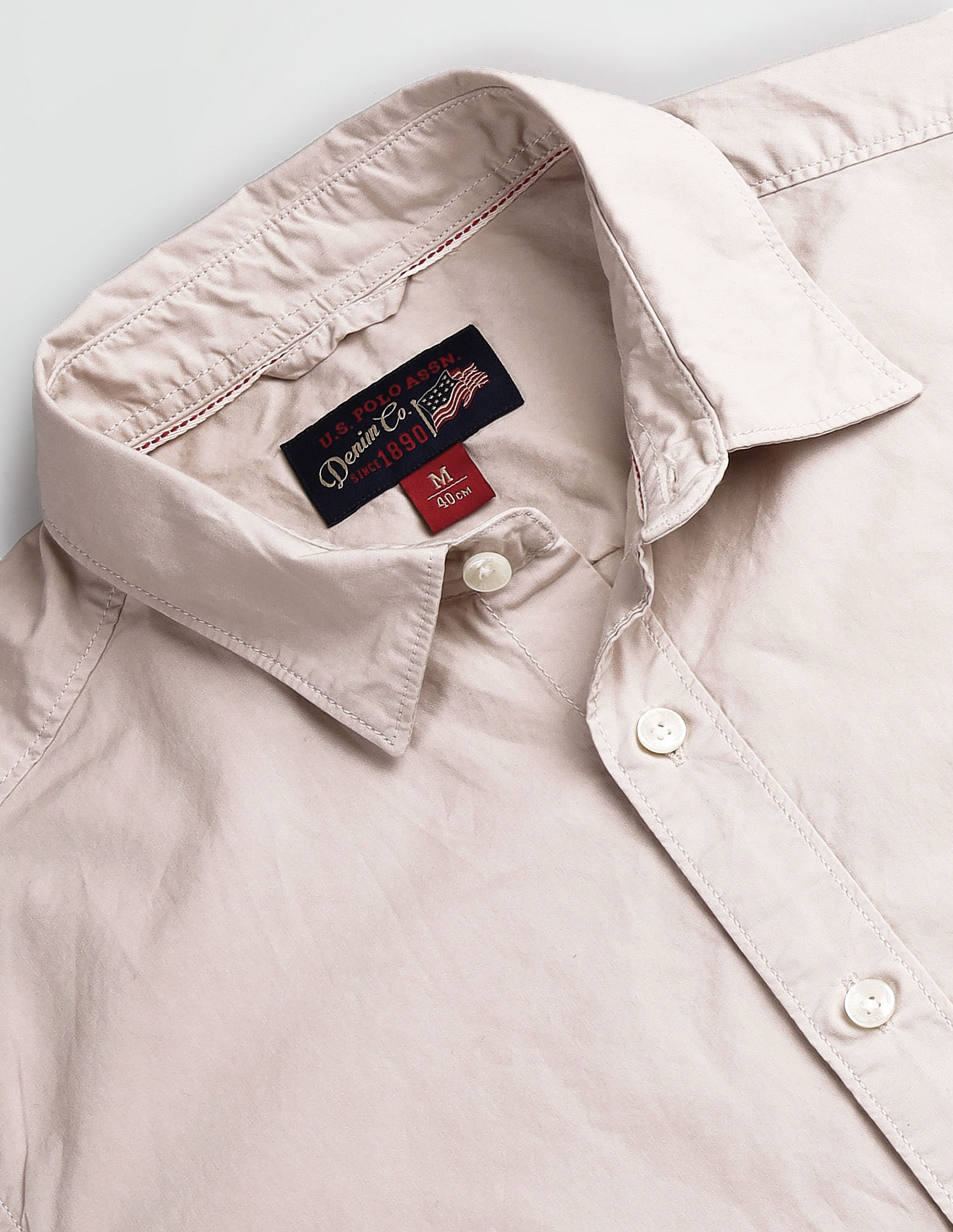 U.S. Polo Assn. Denim Co. Short Sleeve Cotton Shirt