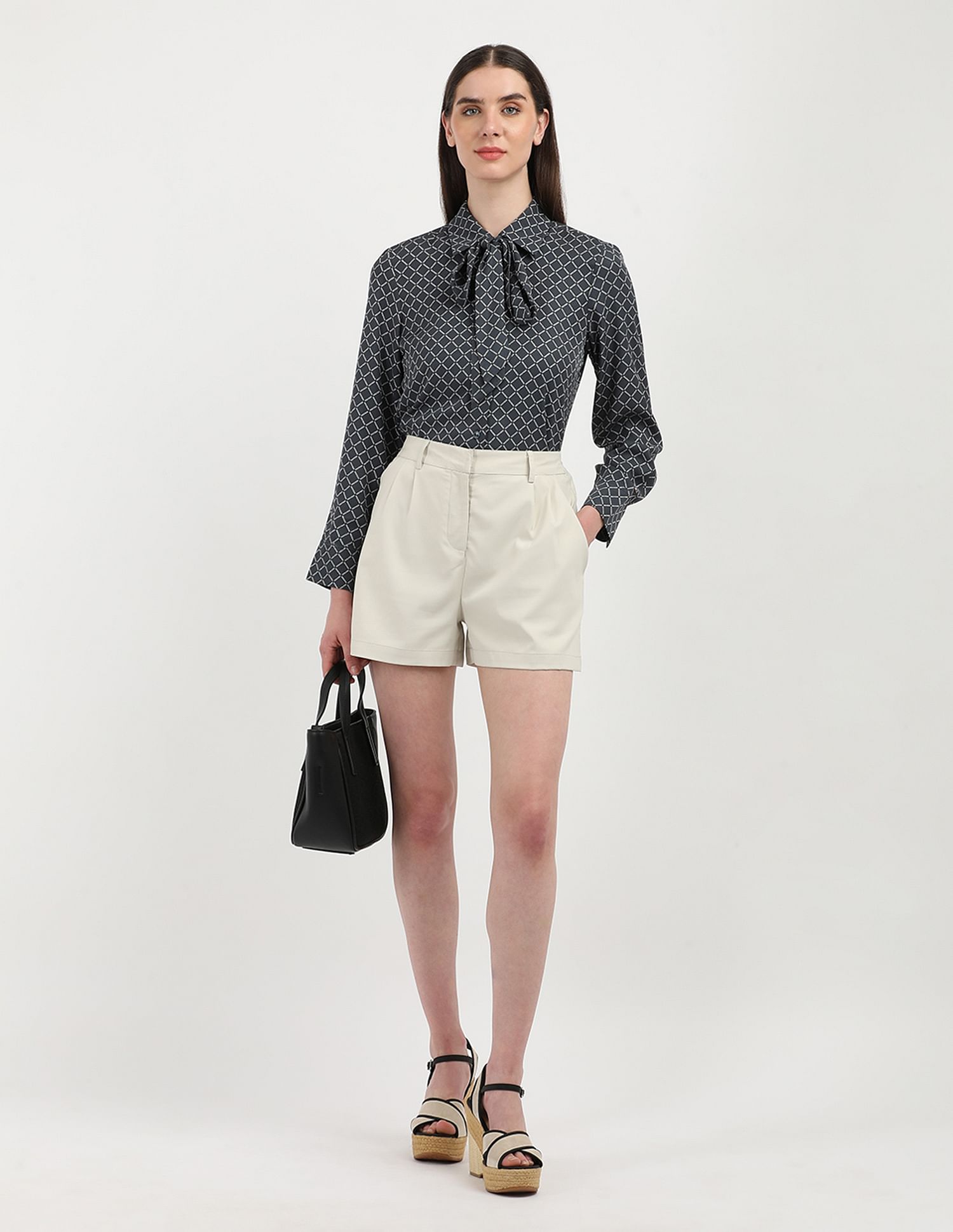 Tommy Hilfiger Regular Fit Geometric Printed Shirt