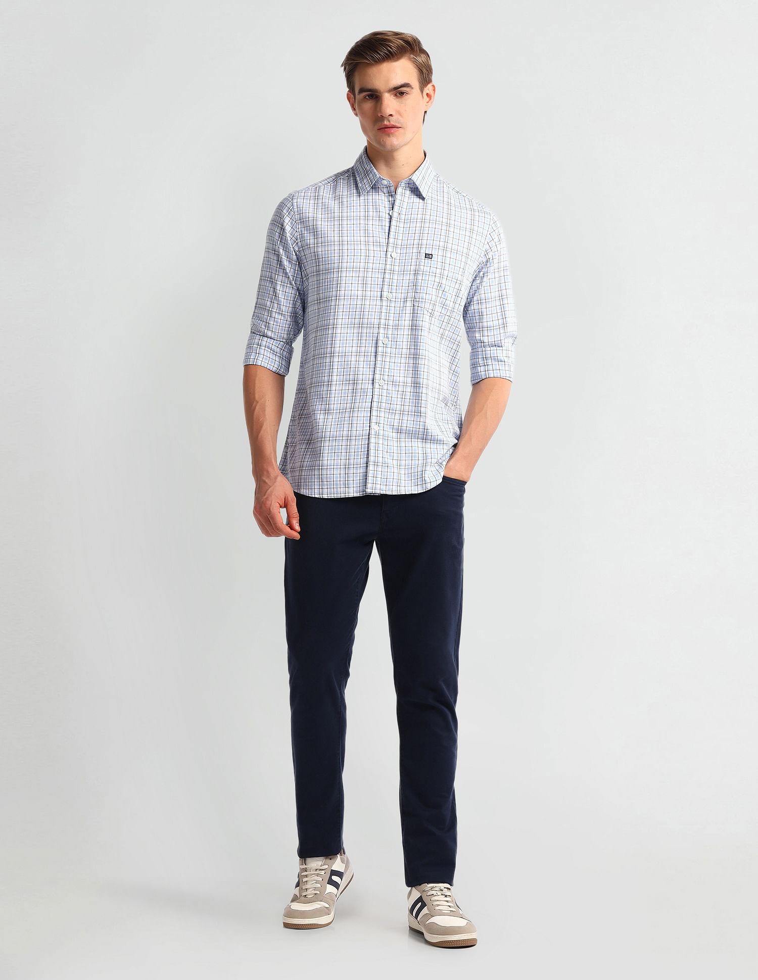 Arrow Sport Tartan Check Cotton Shirt