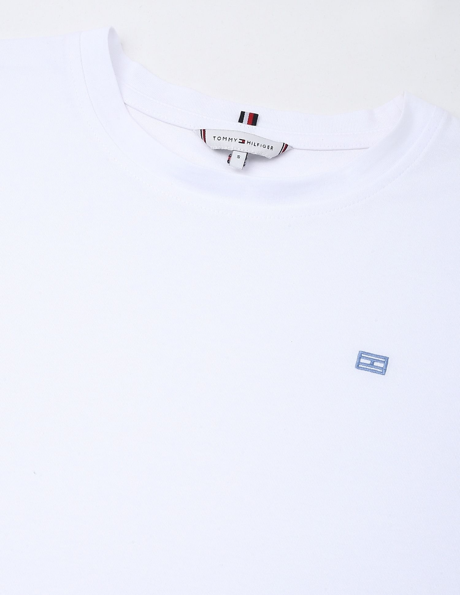 Tommy Hilfiger Solid Regular-Fit Cotton T-Shirt
